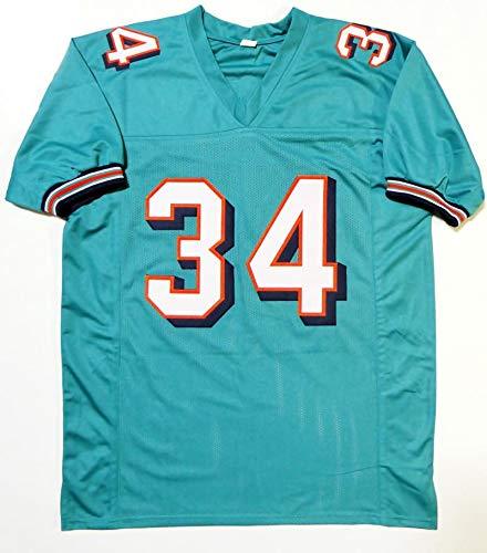 Ricky Williams Autographed Teal Pro Style Jersey- JSA W Authentication Across 4