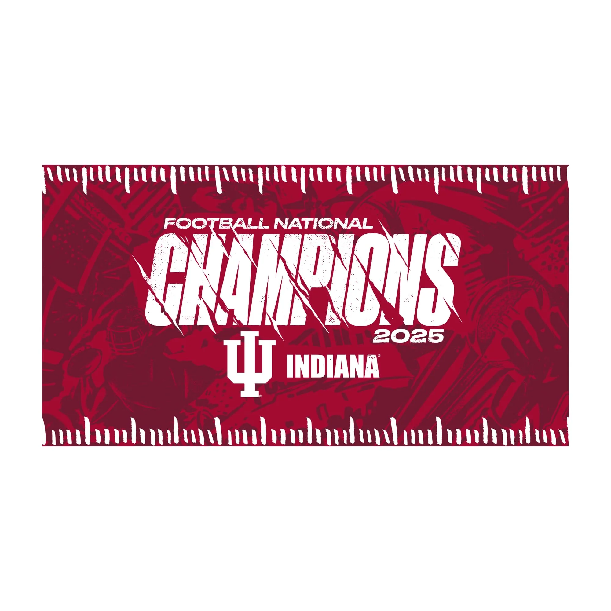 Rico Industries NCAA Indiana Hoosiers 2026 Football National Champions 20oz Stainless Steel Tumbler with Lid - Great For Coffee, Tea, Water or Cocktails - Image 6