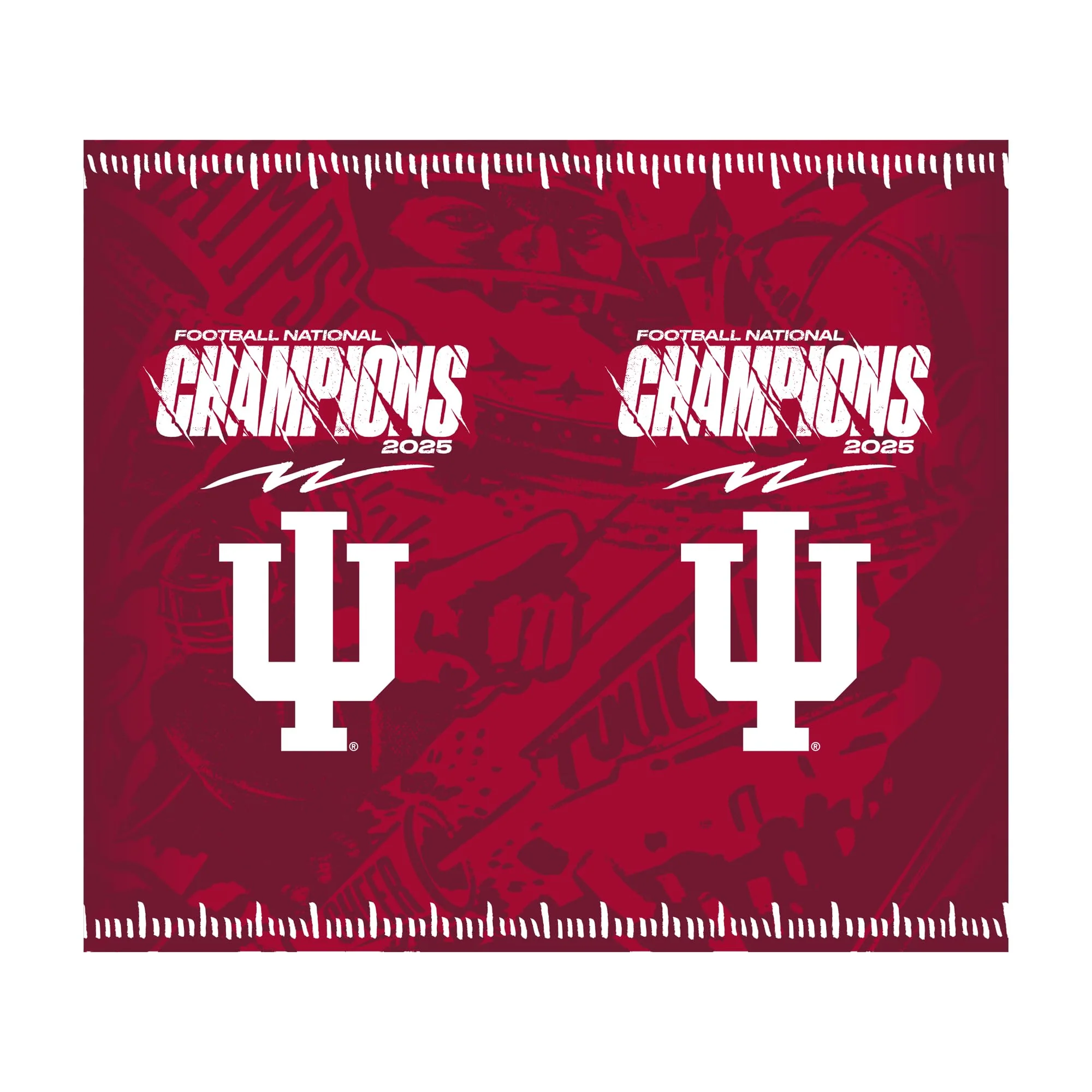 Rico Industries NCAA Indiana Hoosiers 2026 Football National Champions 22oz Stainless Steel Tumbler with Lid - Great For Coffee, Tea, Water or Cocktails - Image 3