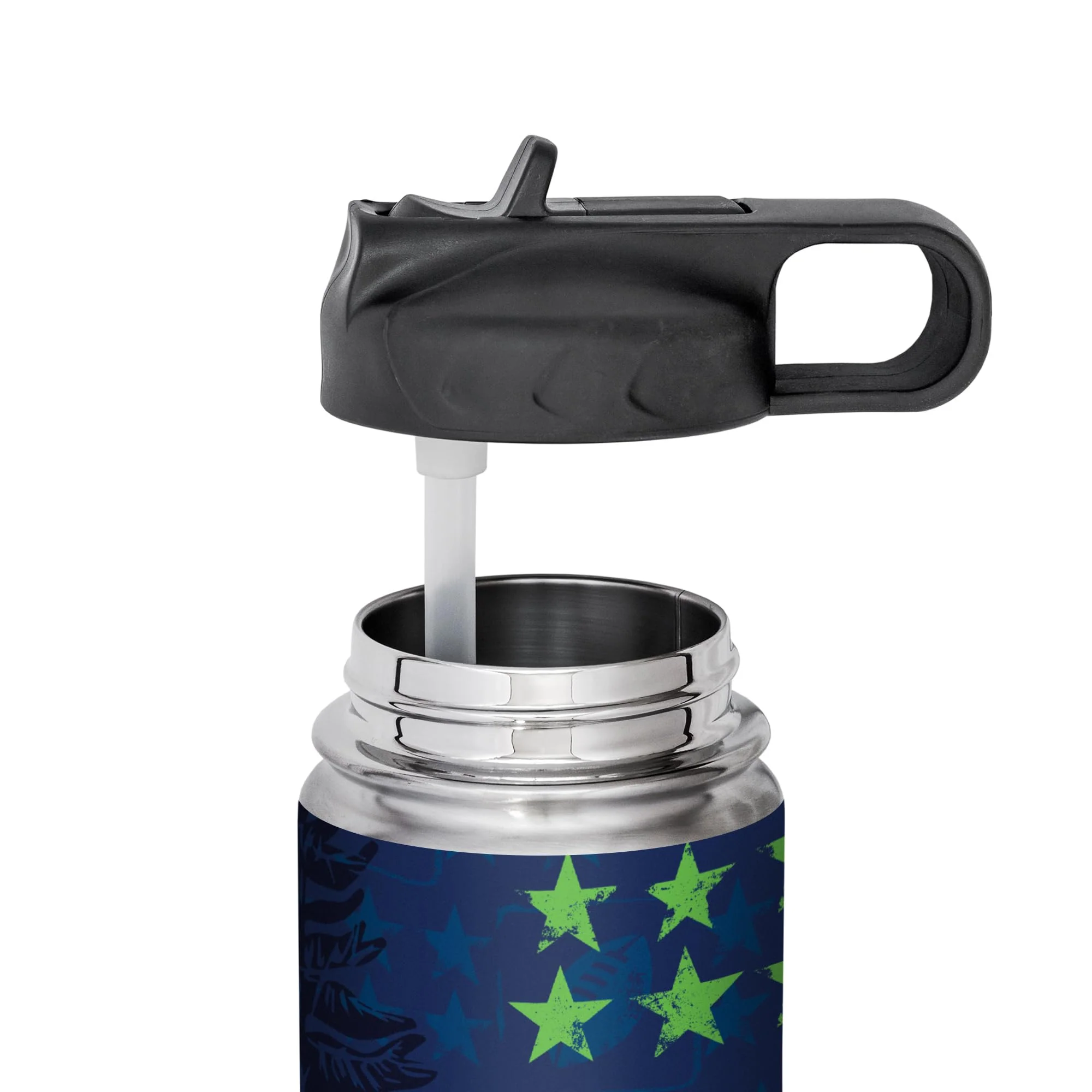 Rico Industries NFL Football Seattle Seahawks 2026 Super Bowl LX Champions 22oz Stainless Steel Tumbler with Lid - Great For Coffee, Tea, Water or Cocktails - Image 7