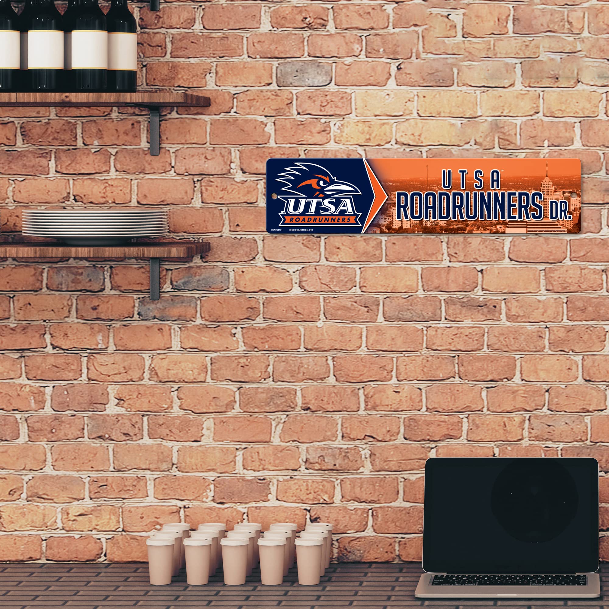 Rico Industries NFL Football Seattle Seahawks 2026 Super Bowl LX Champions Plastic 4" x 16" Street Sign - Image 6