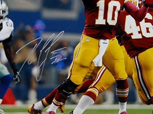 Robert Griffin III Autographed Washington 16x20 Against Dallas Photo- JSA W Auth - Image 2