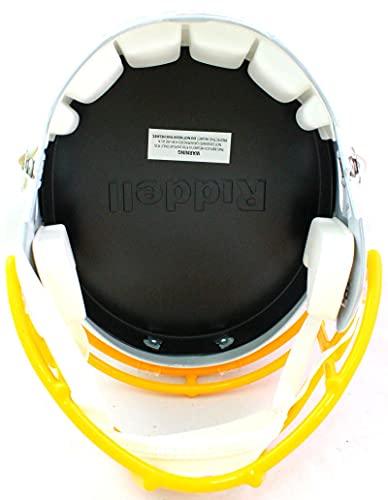 Rodney Harrison Autographed San Diego Chargers F/S Speed Helmet- Beckett WBlack - Image 2