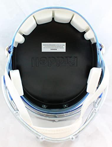 Roger Staubach Autographed Dallas Cowboys F/S Flash Speed Helmet-Beckett W Hologram White - Image 2
