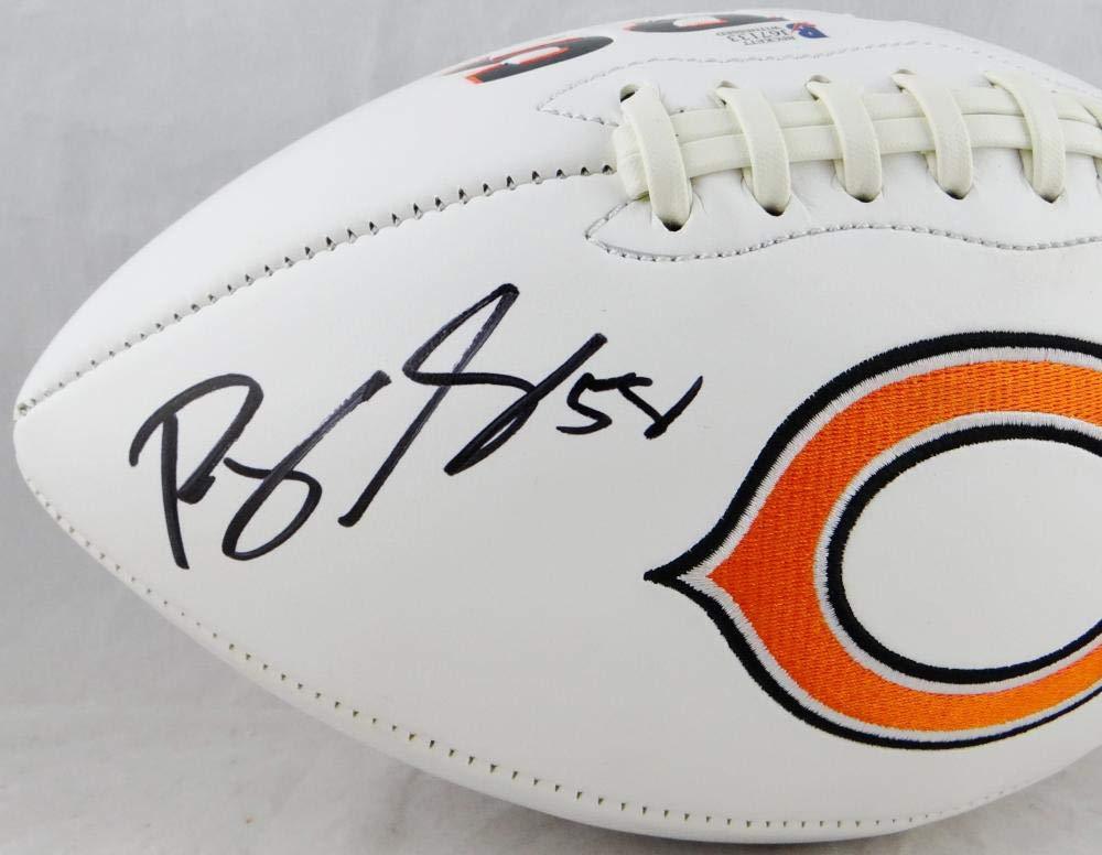 Roquan Smith Autographed Chicago Bears Logo Football- Beckett Authenticated - Image 3