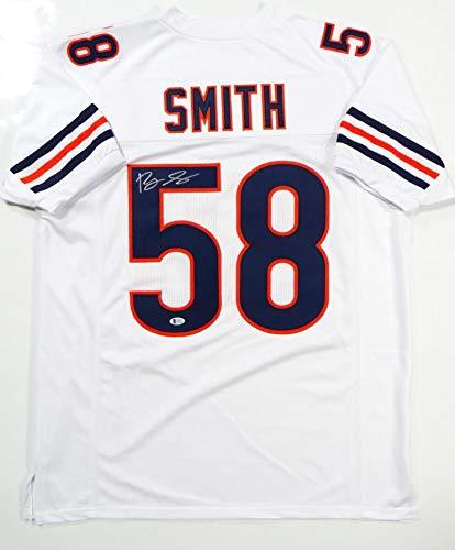 Roquan Smith Autographed White Pro Style Jersey- Beckett Authenticated - Image 2