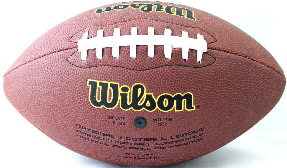 Roquan Smith Autographed Wilson Super Grip Football- Beckett Witness Authenticated - Image 2