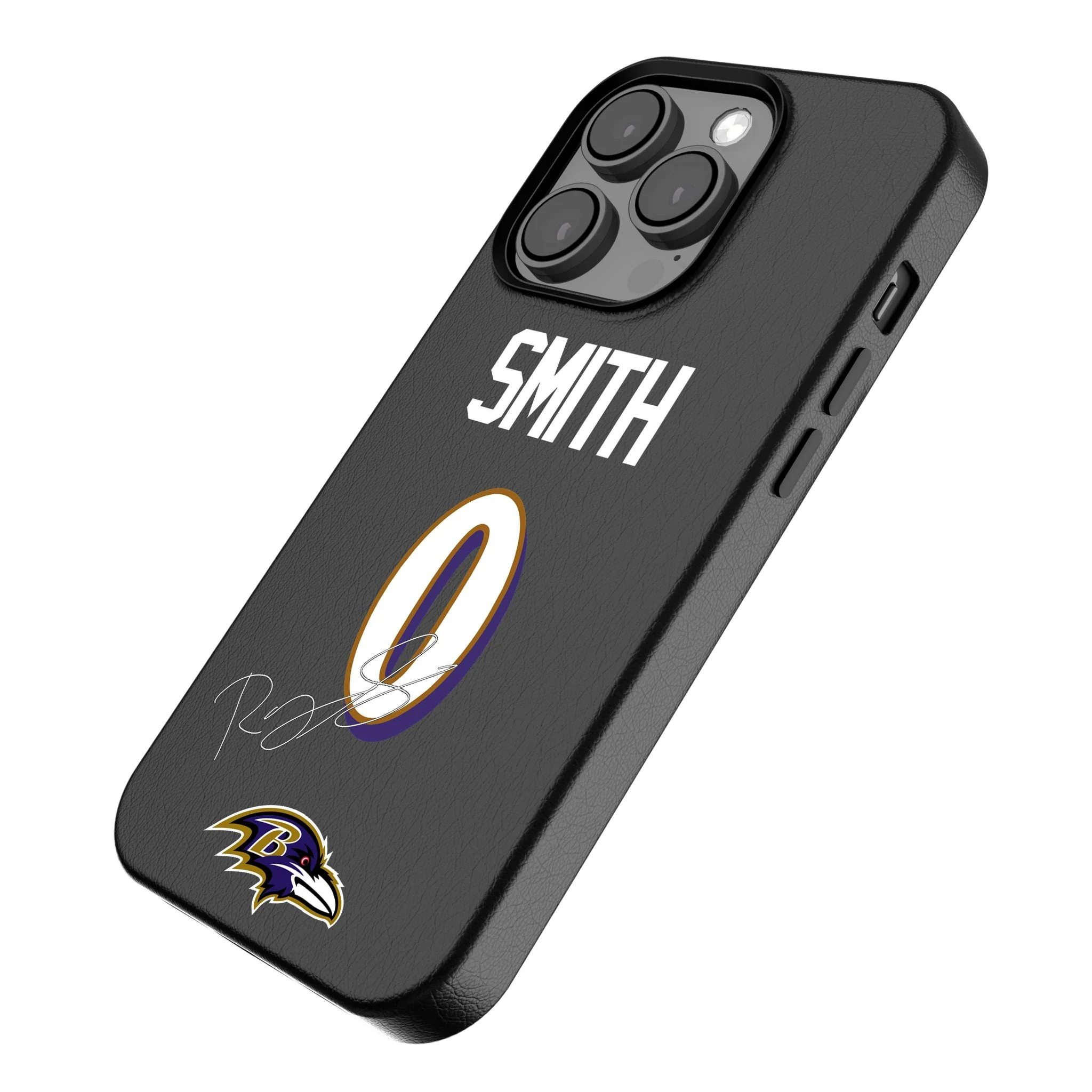 Roquan Smith Baltimore Ravens 0 Ready MagSafe Compatible Phone Case for Apple iPhone - Image 2