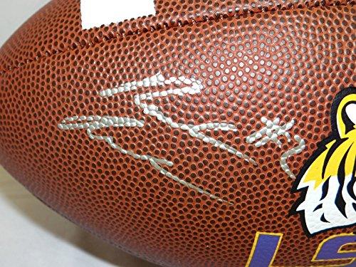 Rueben Randle Autographed LSU Tigers Wilson Logo Football- JSA Witnessed Auth - Image 2