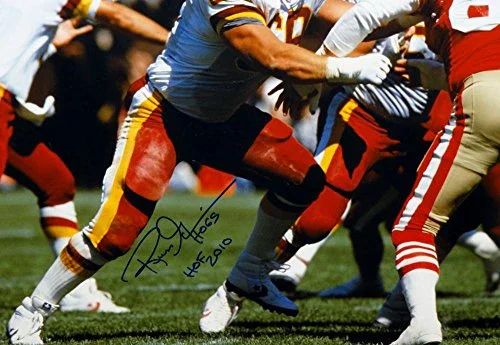 Russ Grimm HOF Signed Washington Redskins 16x20 Against 49ers Photo- JSA W Auth - Image 2