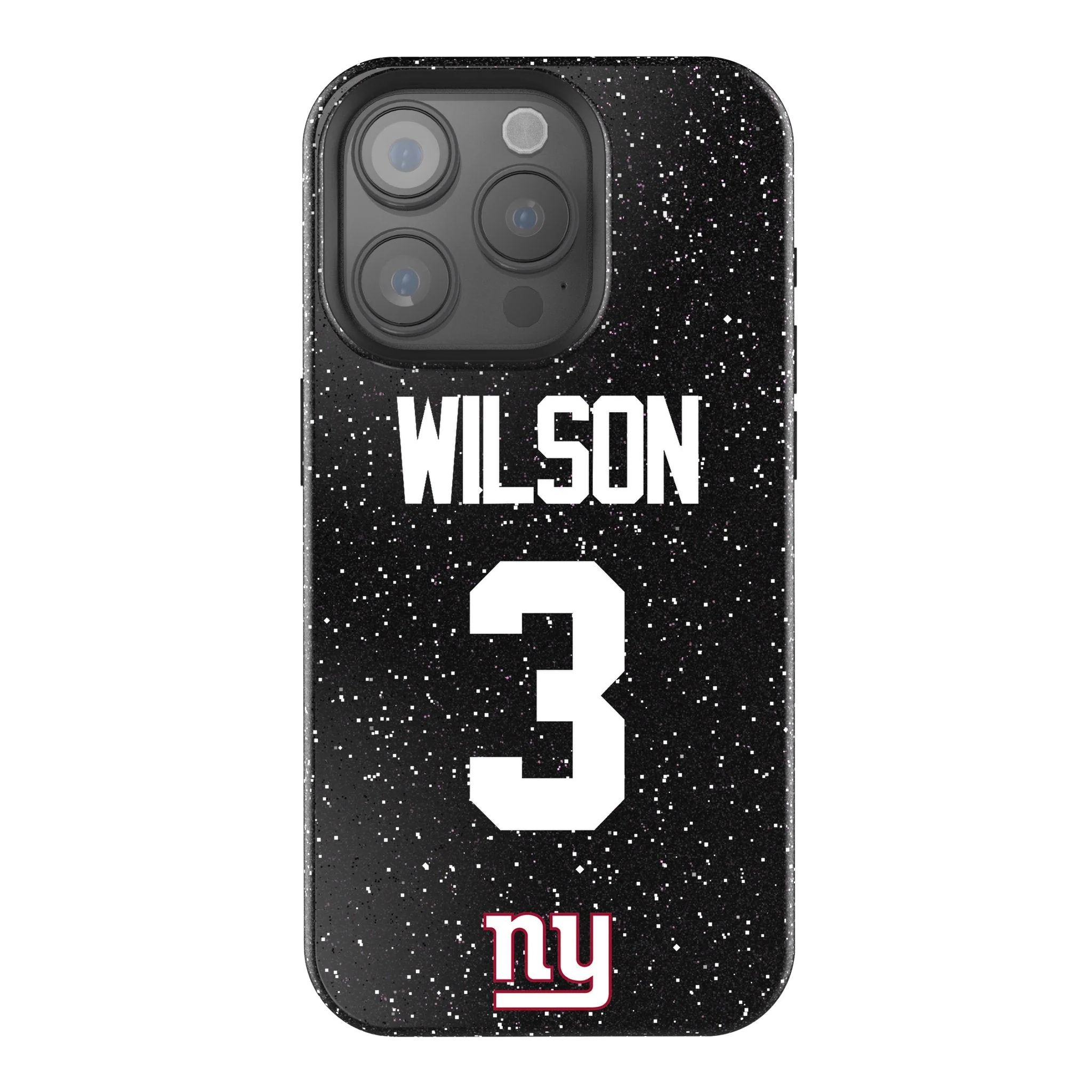 Russell Wilson New York Giants 3 Game Tactic Bling Phone Case for Apple iPhone