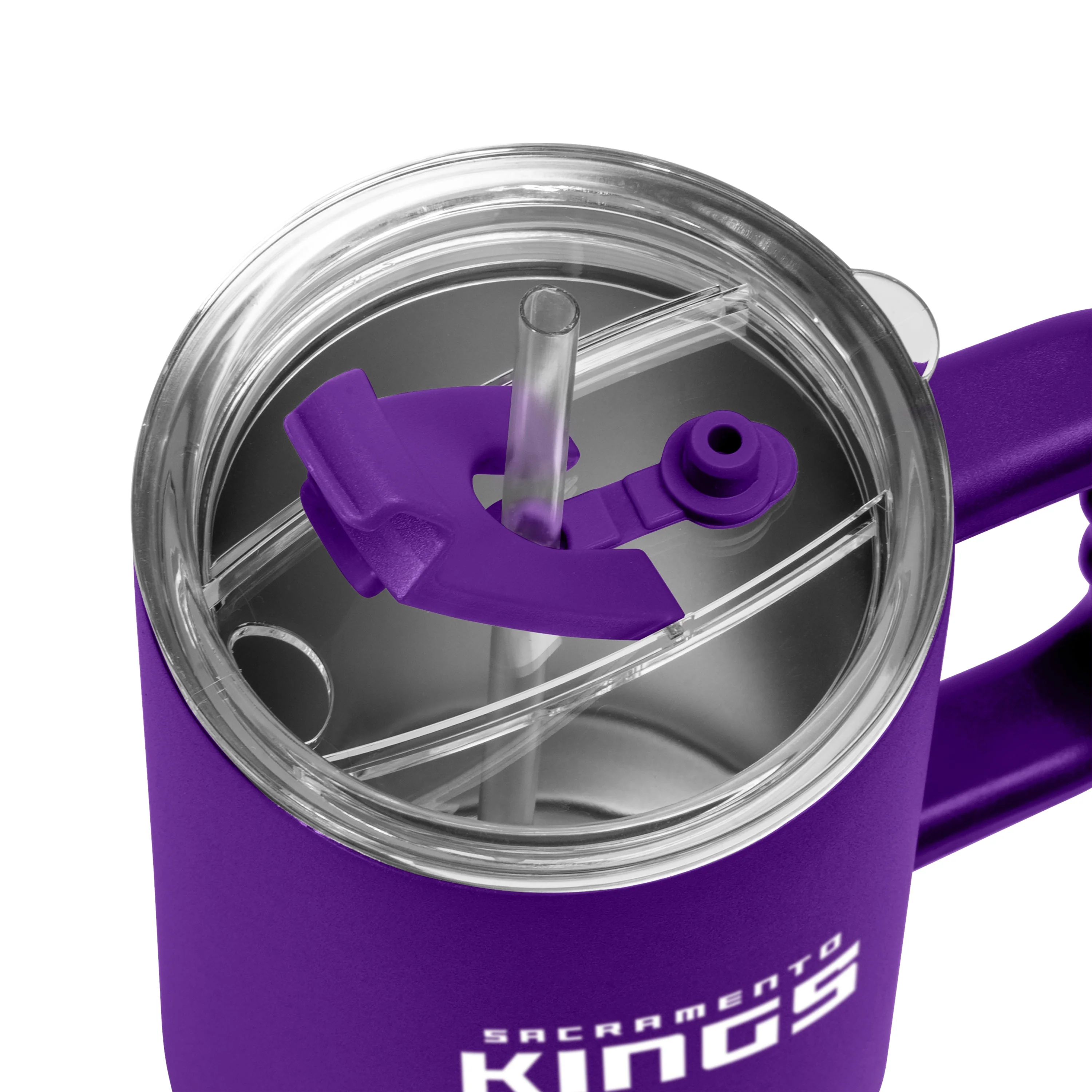 Sacramento Kings 40oz Flipside Powder Coat Tumbler - Image 3