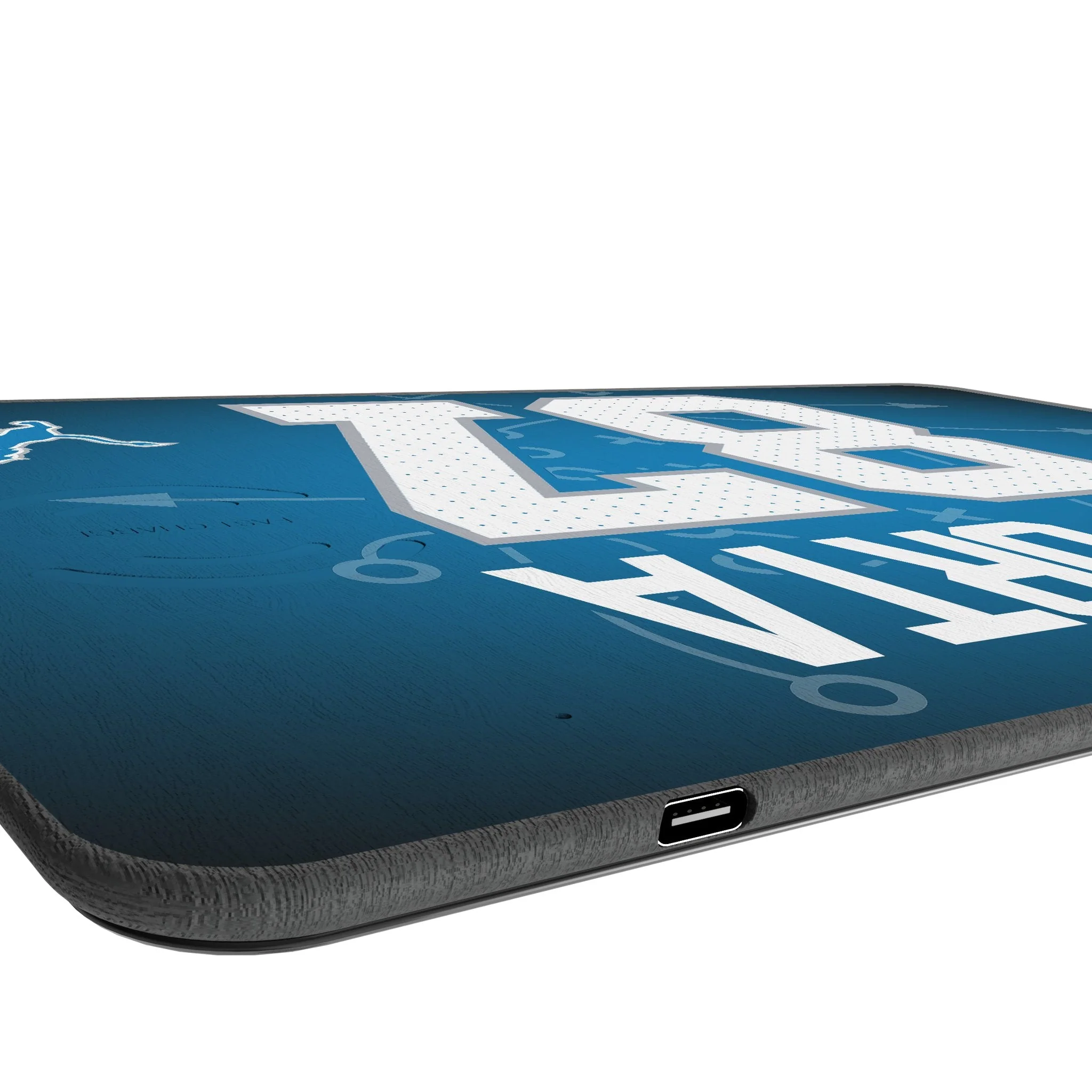 Sam LaPorta Detroit Lions 87 Game Tactic 15-Watt Wireless Charger and Mouse Pad - Image 3