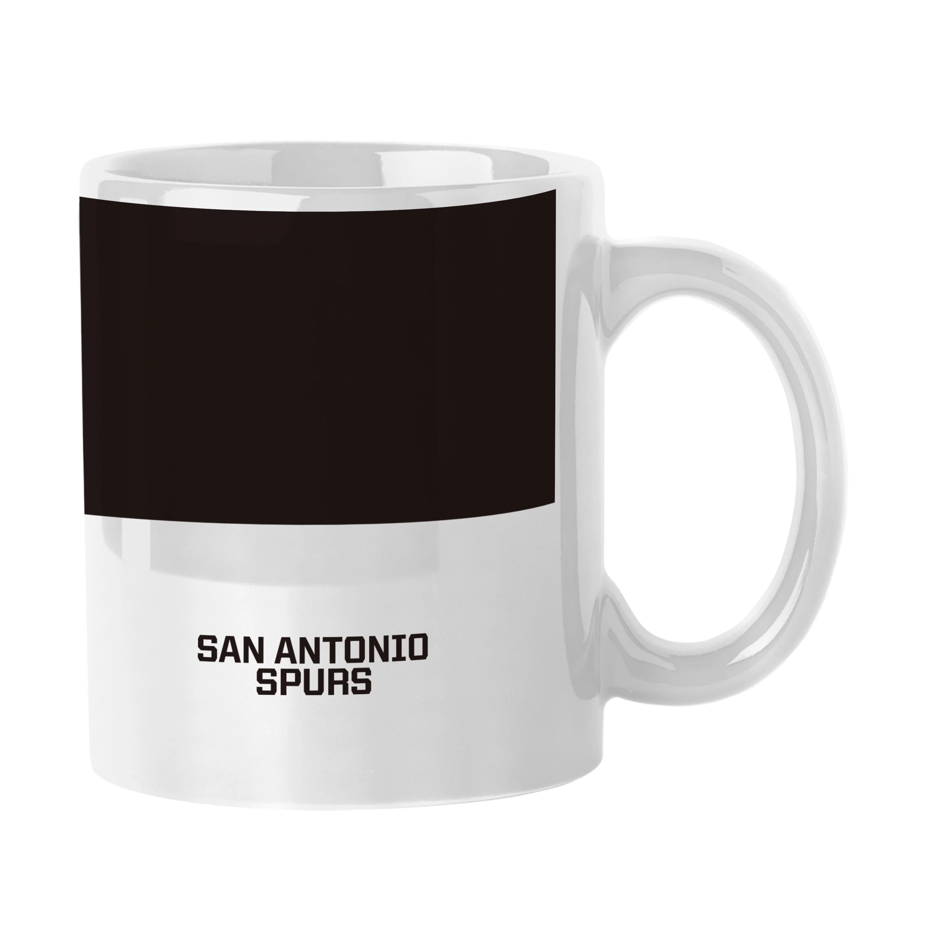 San Antonio Spurs 11oz Colorblock Sublimated Mug - Image 2