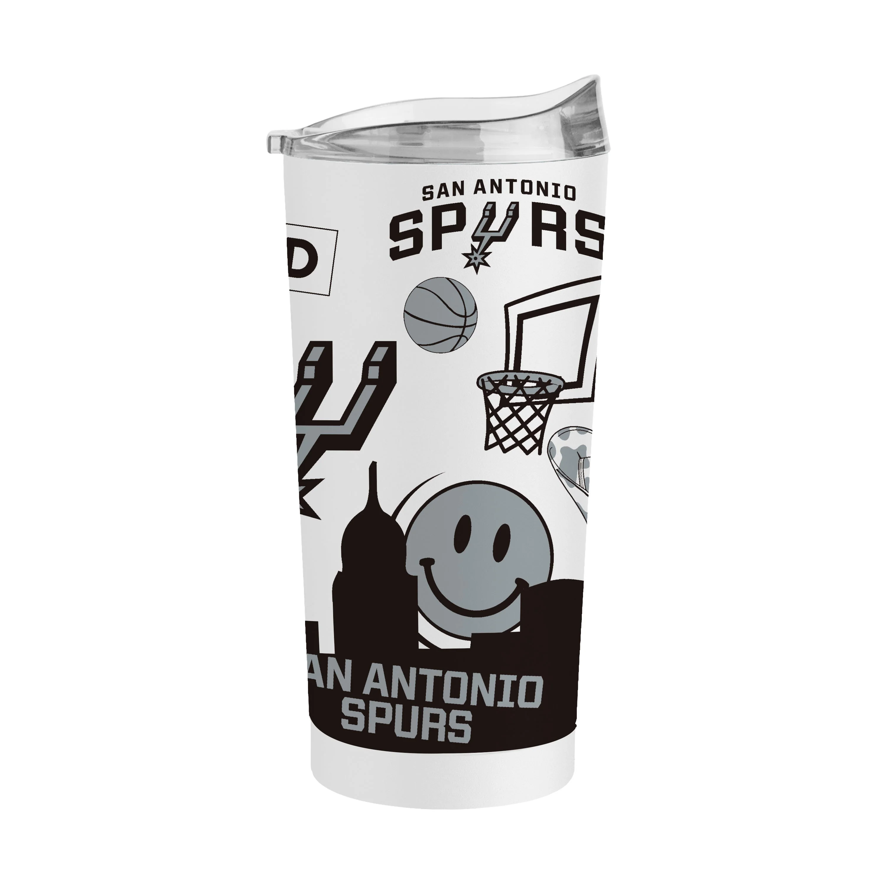 San Antonio Spurs 20oz Native Powder Coat Tumbler - Image 2