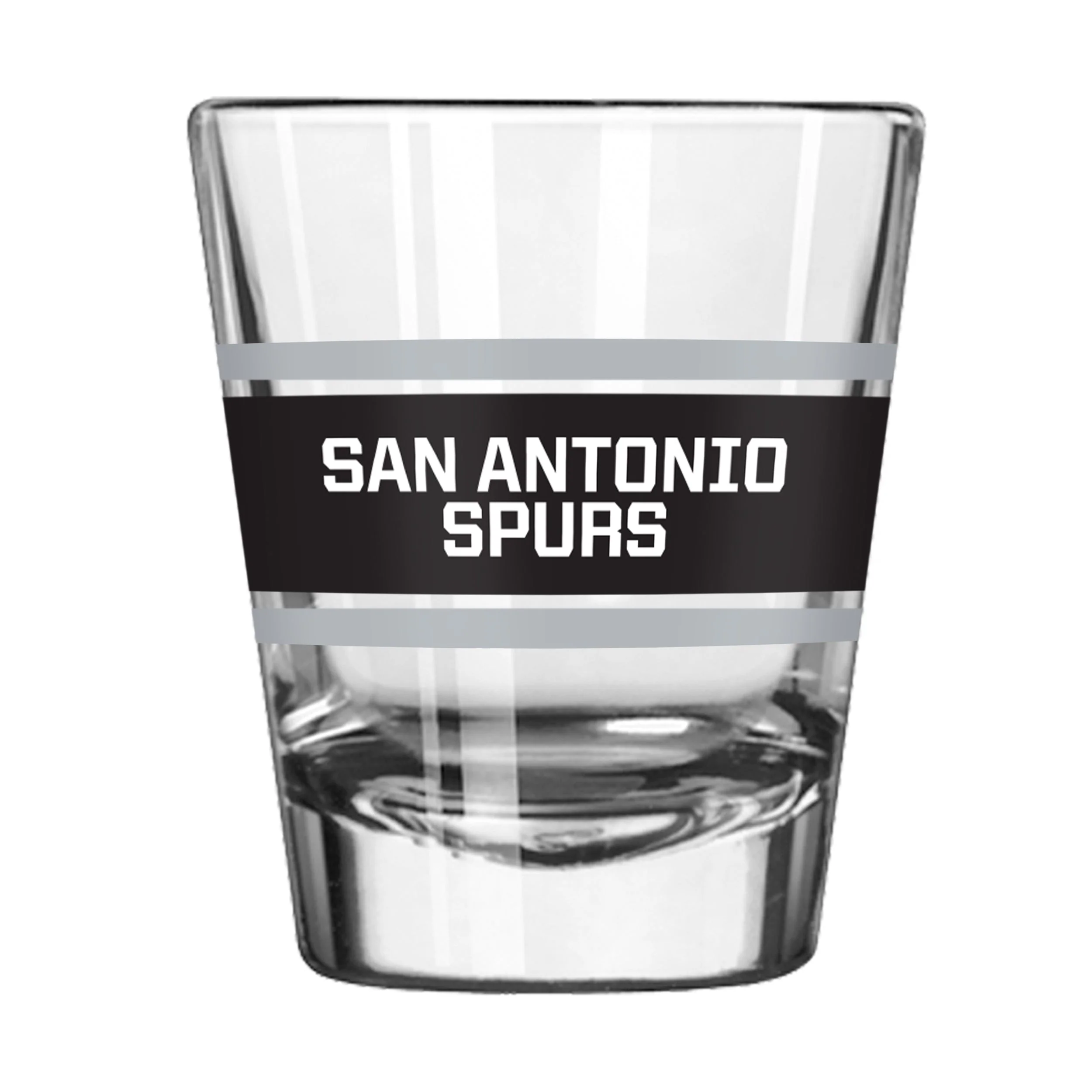 San Antonio Spurs 2oz Stripe Shot Glass
