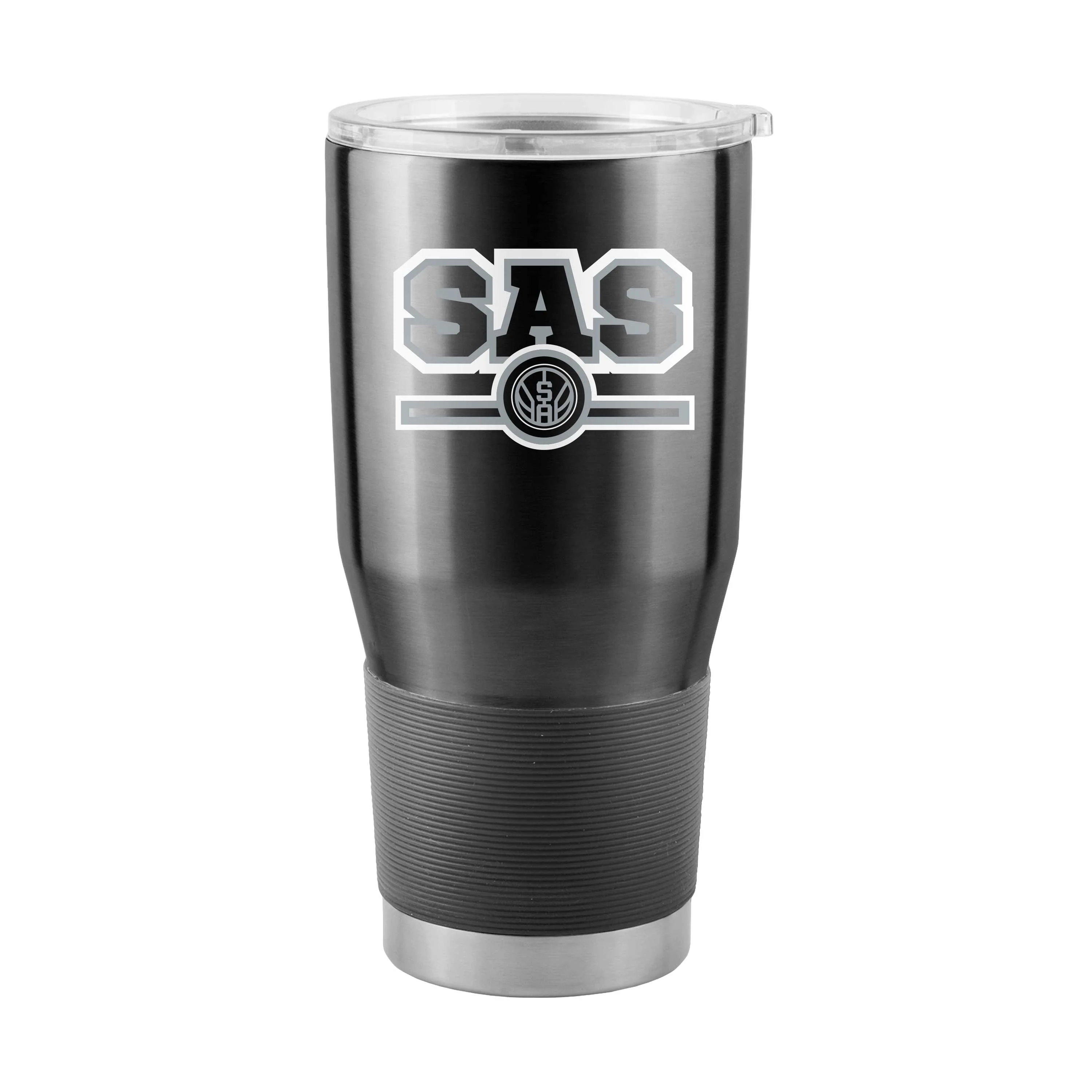 San Antonio Spurs 30oz Letterman Stainless Tumbler - Image 2