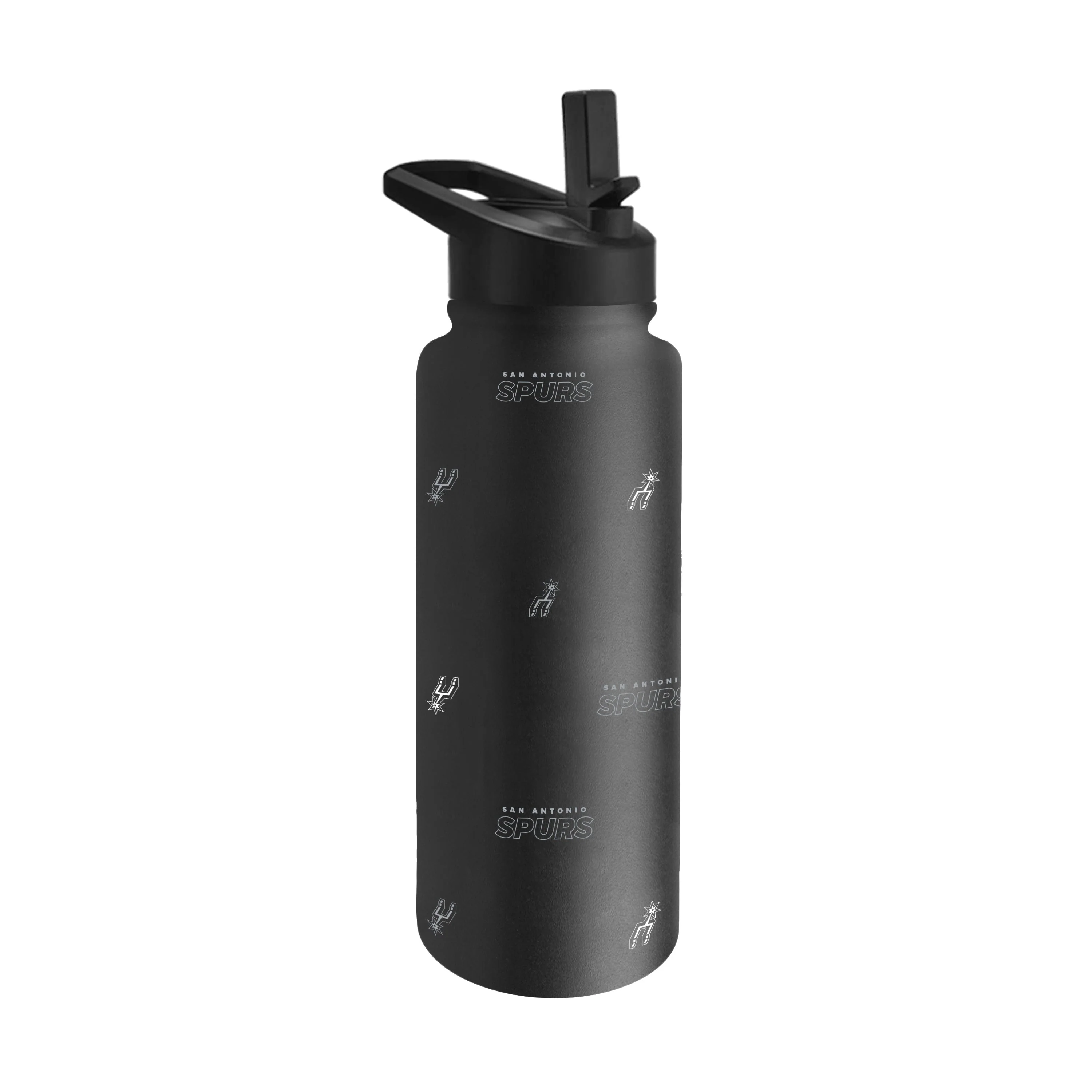 San Antonio Spurs 34oz Step And Repeat Quencher Bottle - Image 2