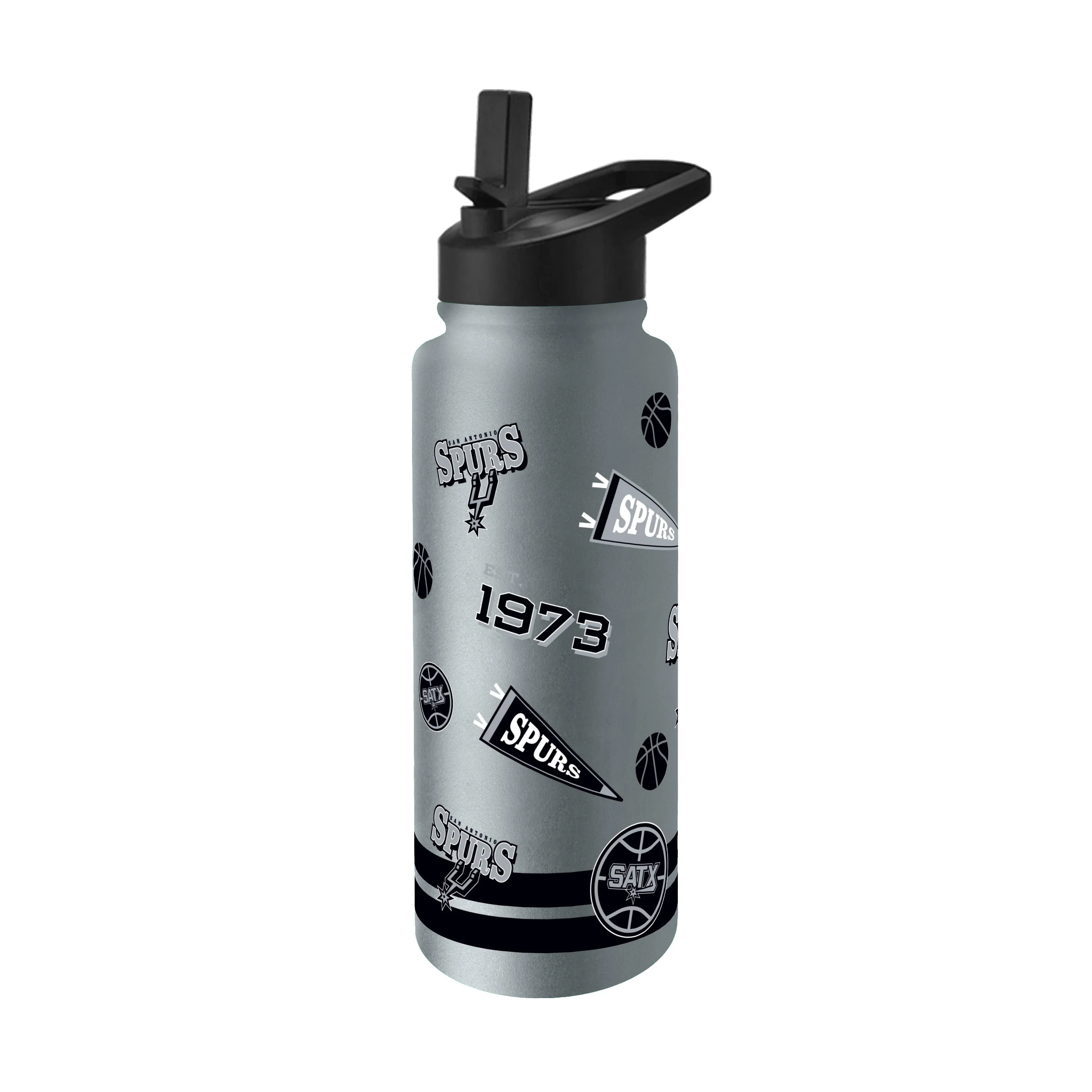 San Antonio Spurs 34oz Native Quencher Bottle