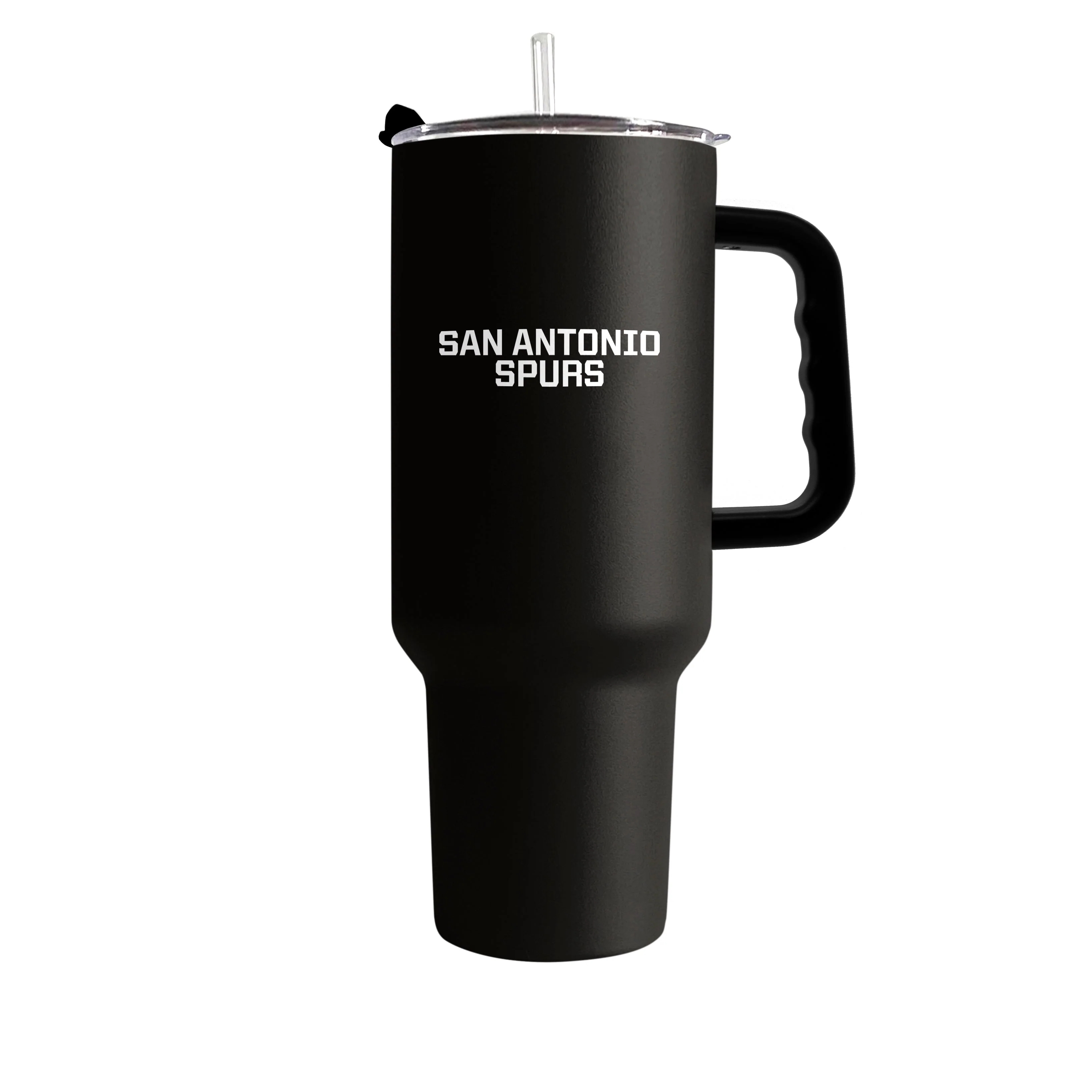 San Antonio Spurs 40oz Flipside Powder Coat Tumbler - Image 2