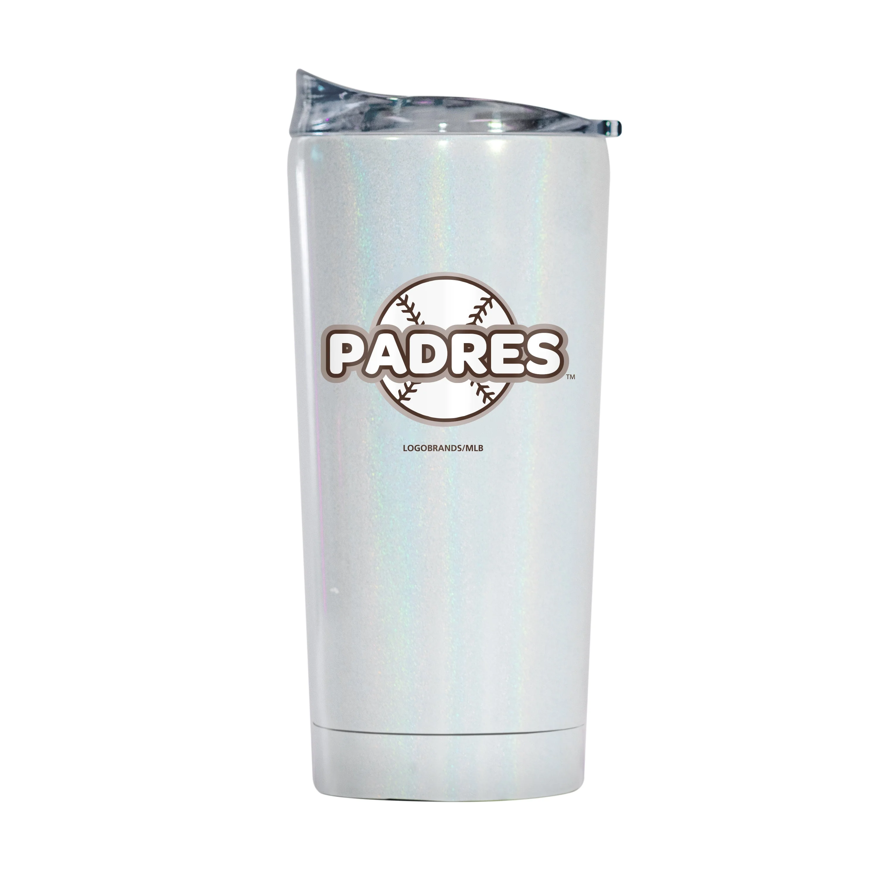 San Diego Padres 20oz Bubble Iridescent Tumbler