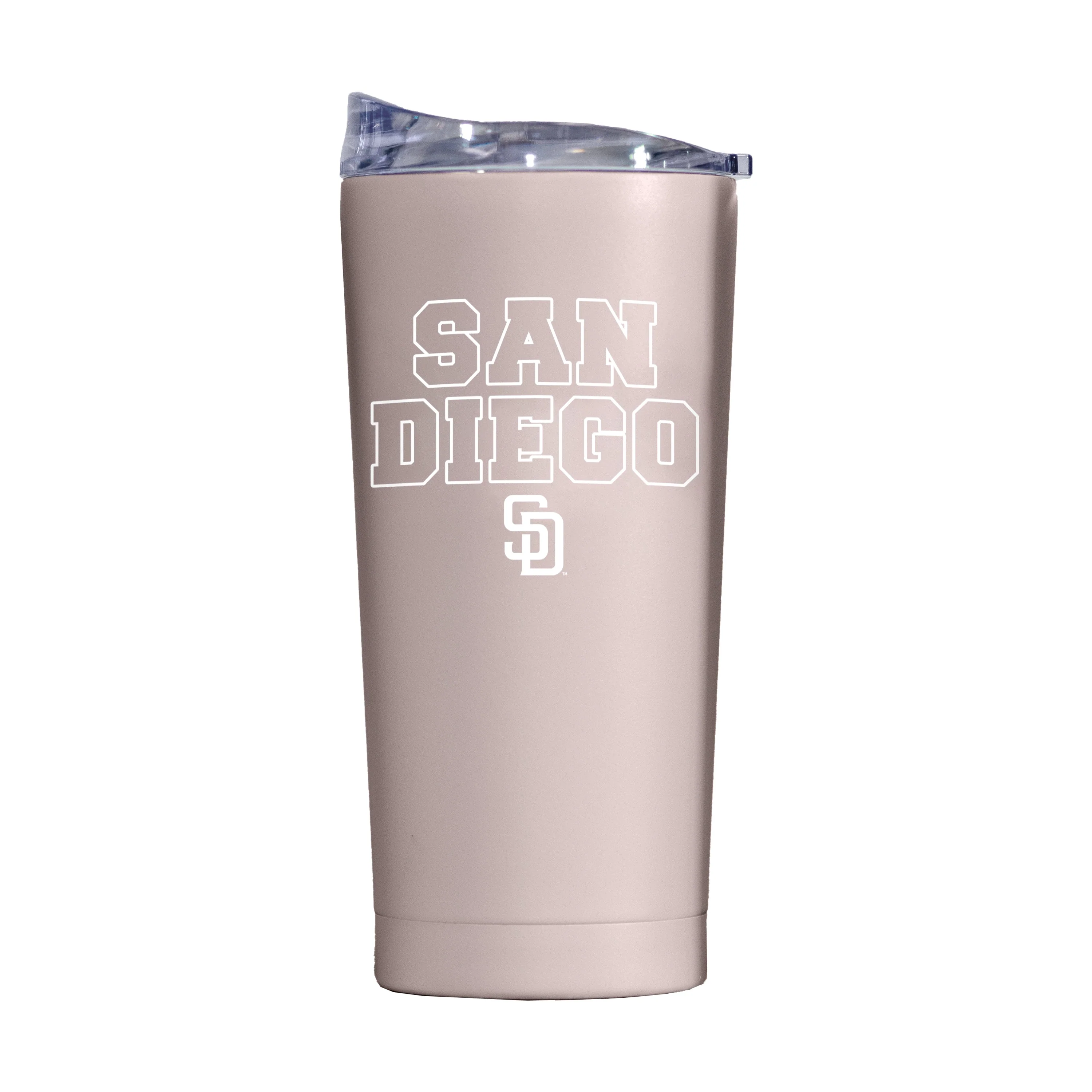 San Diego Padres 20oz Stencil Powder Coat Tumbler - Image 2