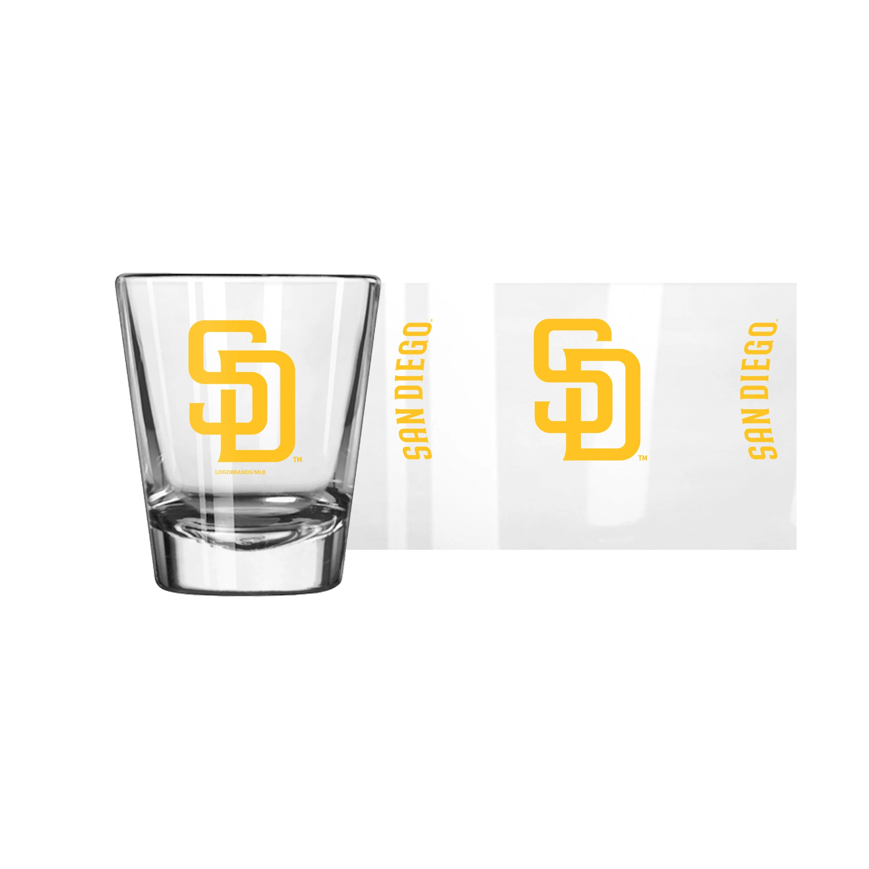 San Diego Padres 2oz Gameday Shot Glass - Image 2