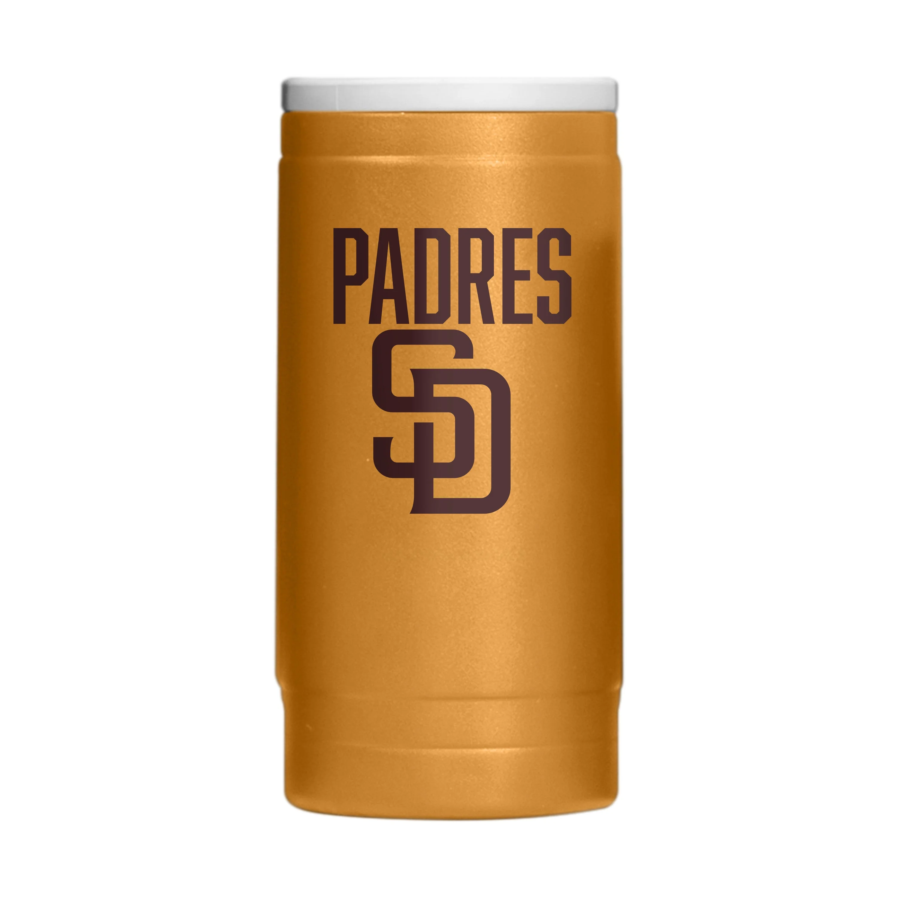 San Diego Padres Huddle Powder Coat Slim Can Coolie - Image 2