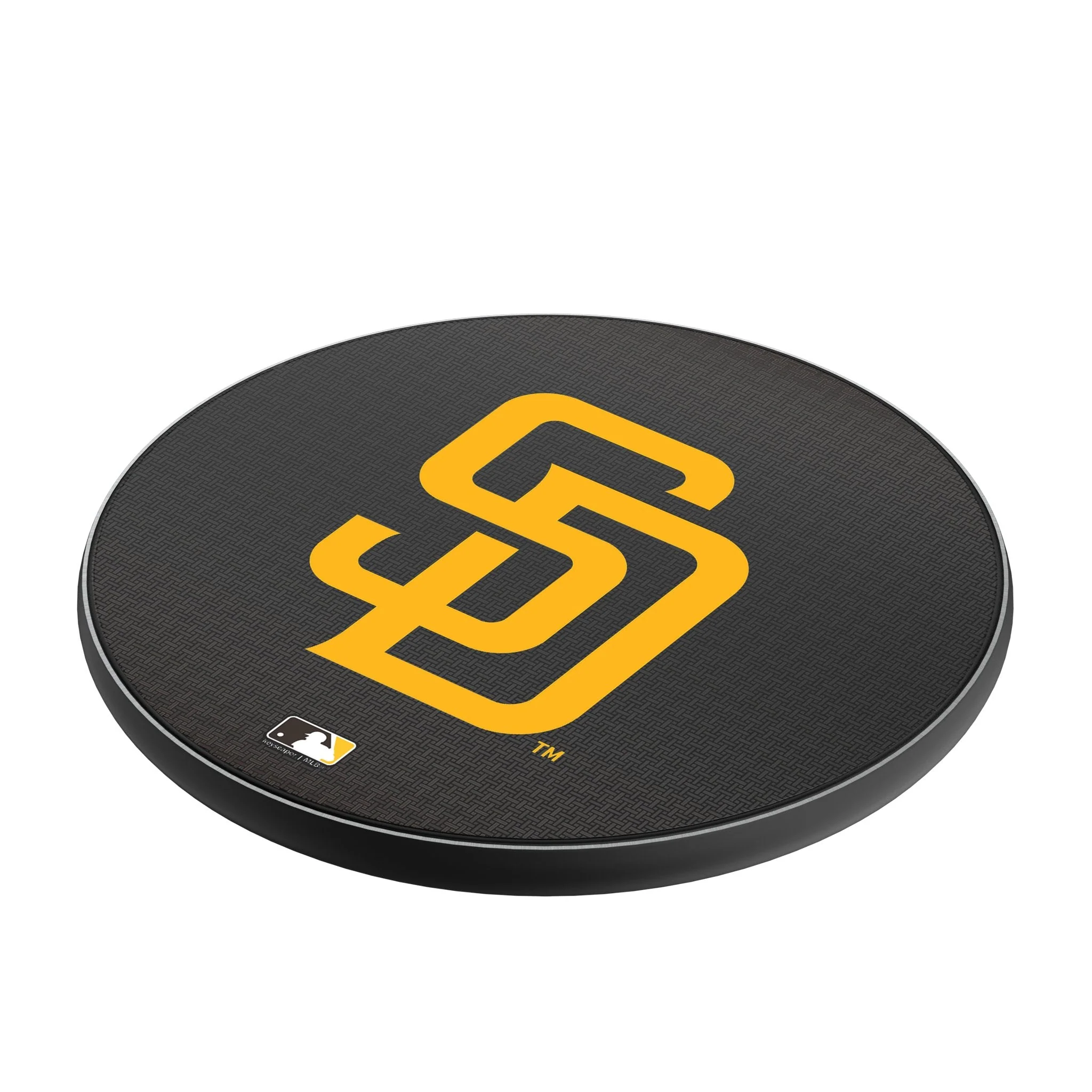 San Diego Padres Linen 15-Watt Wireless Charger - Image 2