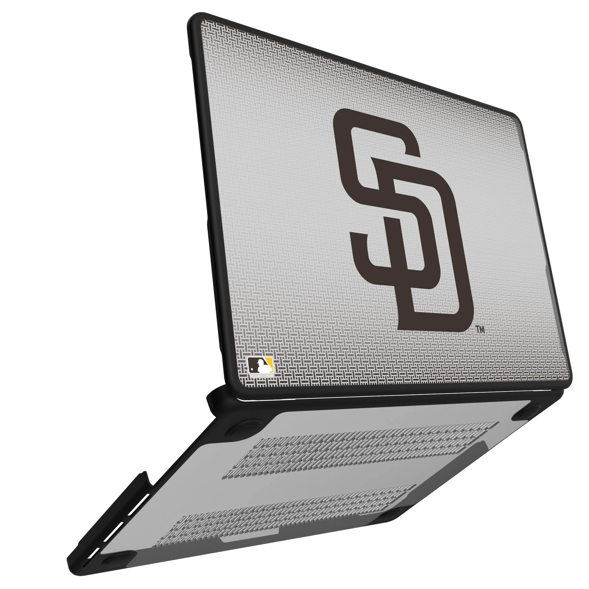 San Diego Padres Linen Laptop Case for Apple MacBook - Image 2