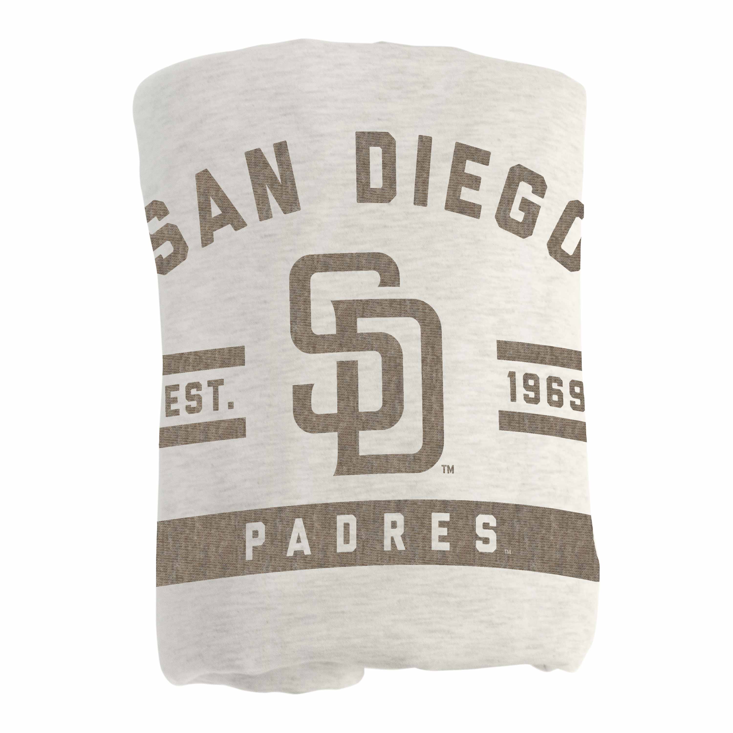 San Diego Padres Oatmeal Sweatshirt Blanket - Image 3