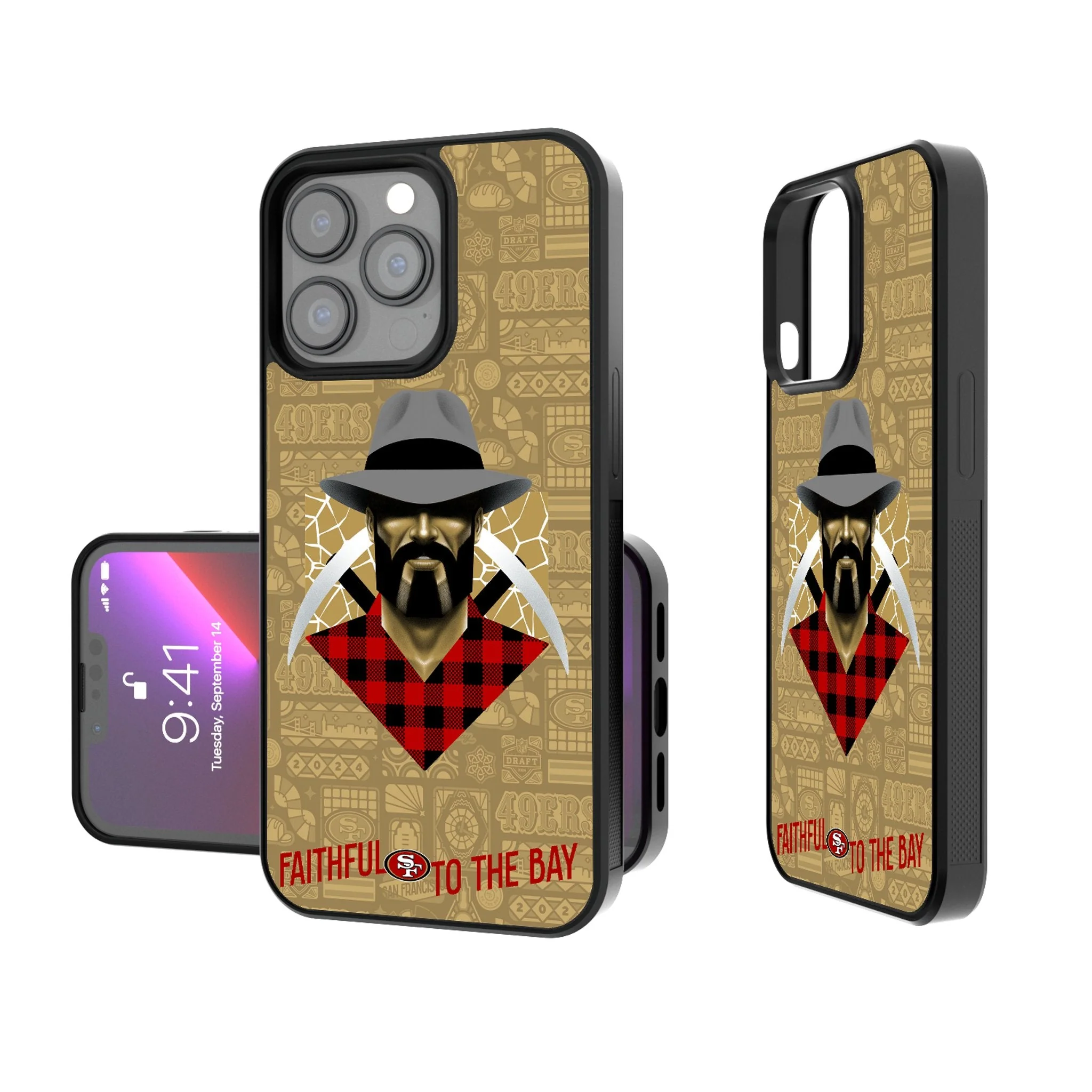 San Francisco 49ers 2024 Illustrated Limited Edition Bump Phone Case