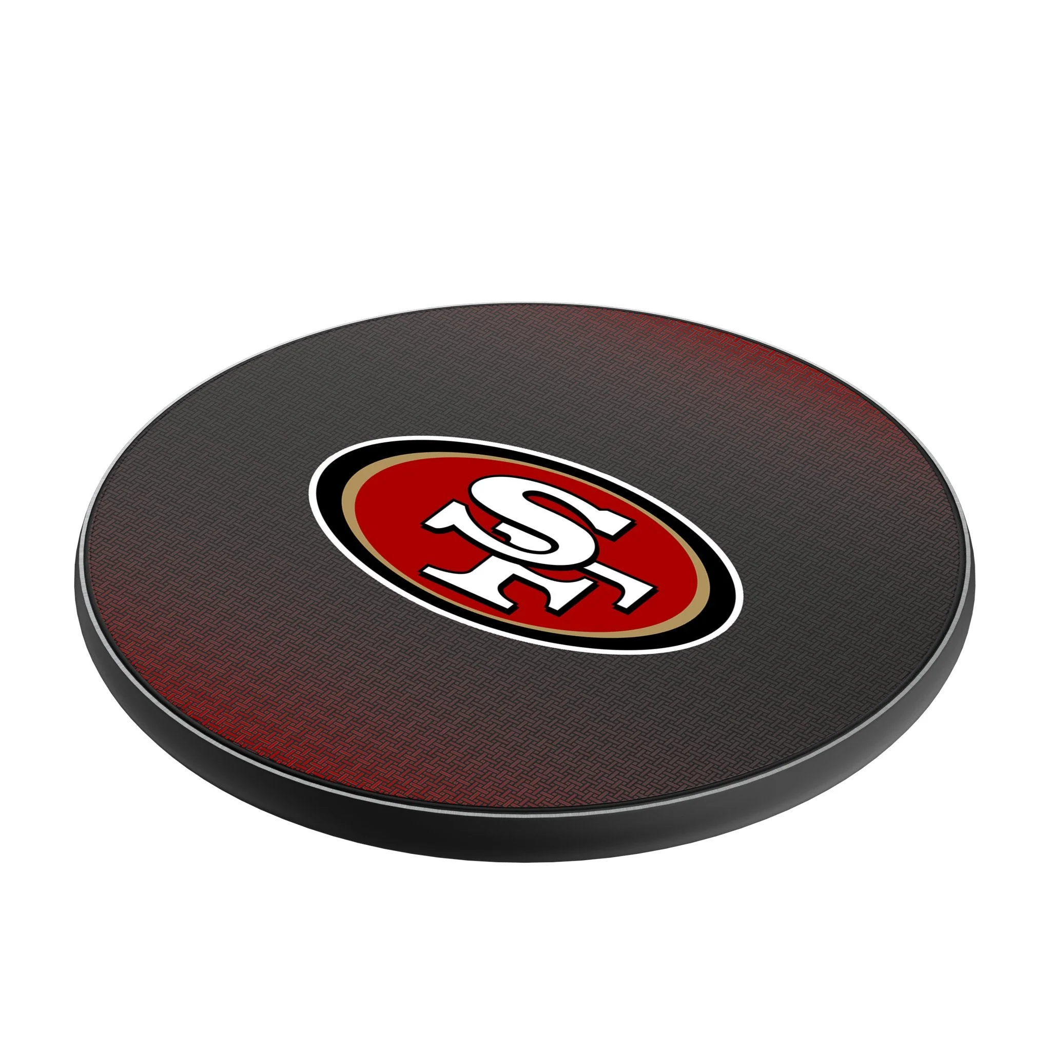 San Francisco 49ers Linen 15-Watt Wireless Charger - Image 2