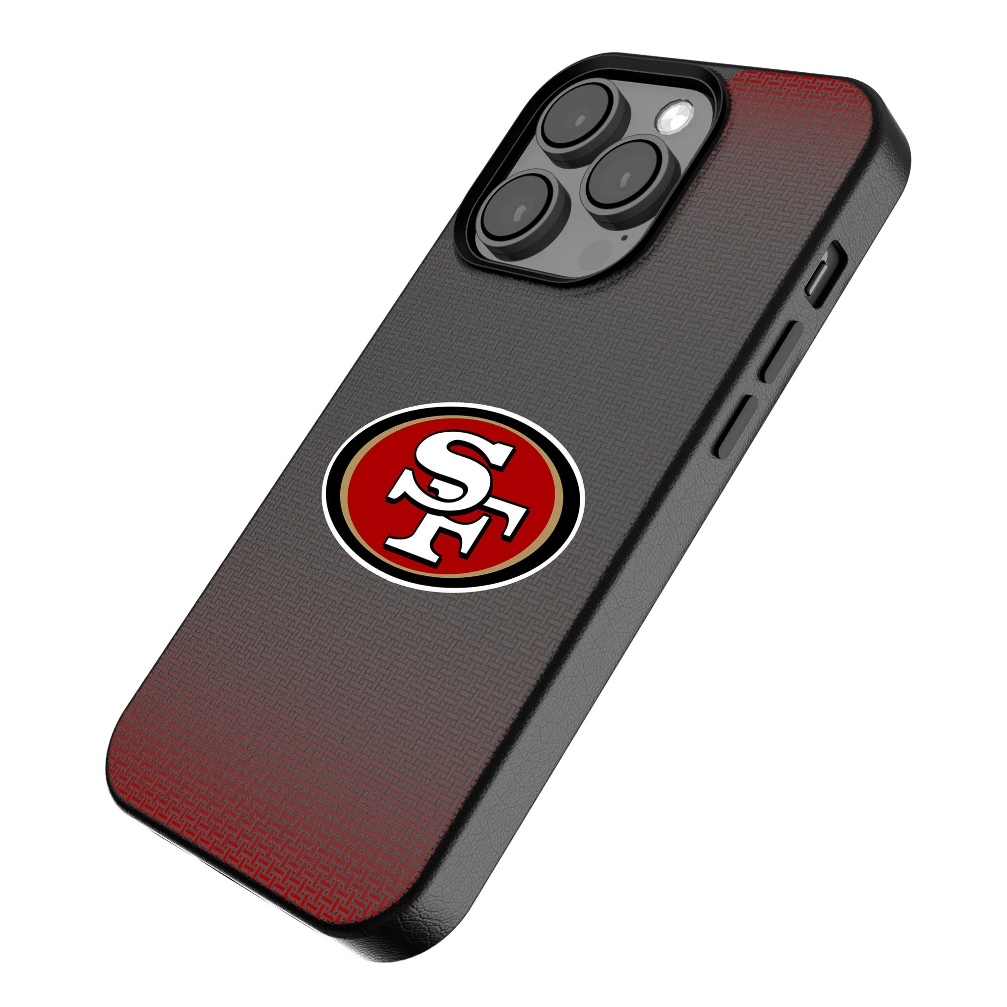 San Francisco 49ers Linen MagSafe Compatible Phone Case for Apple iPhone - Image 2