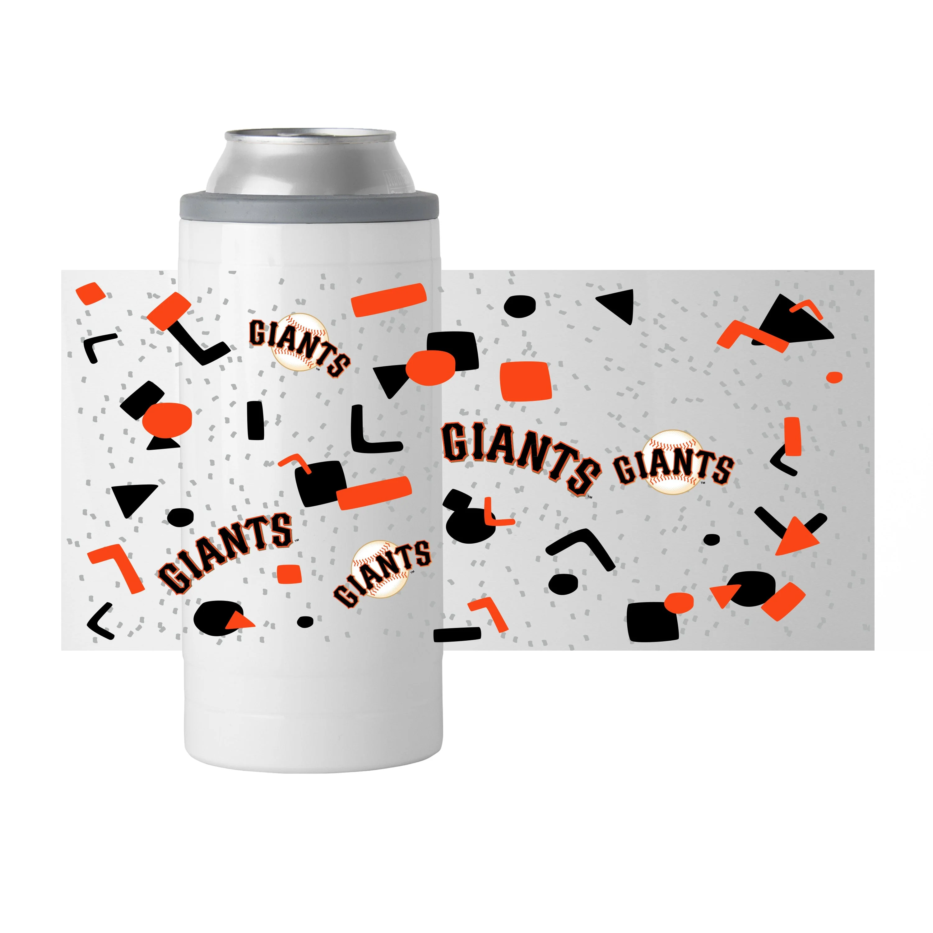 San Francisco Giants 12oz Flashback Slim Can Coolie - Image 2