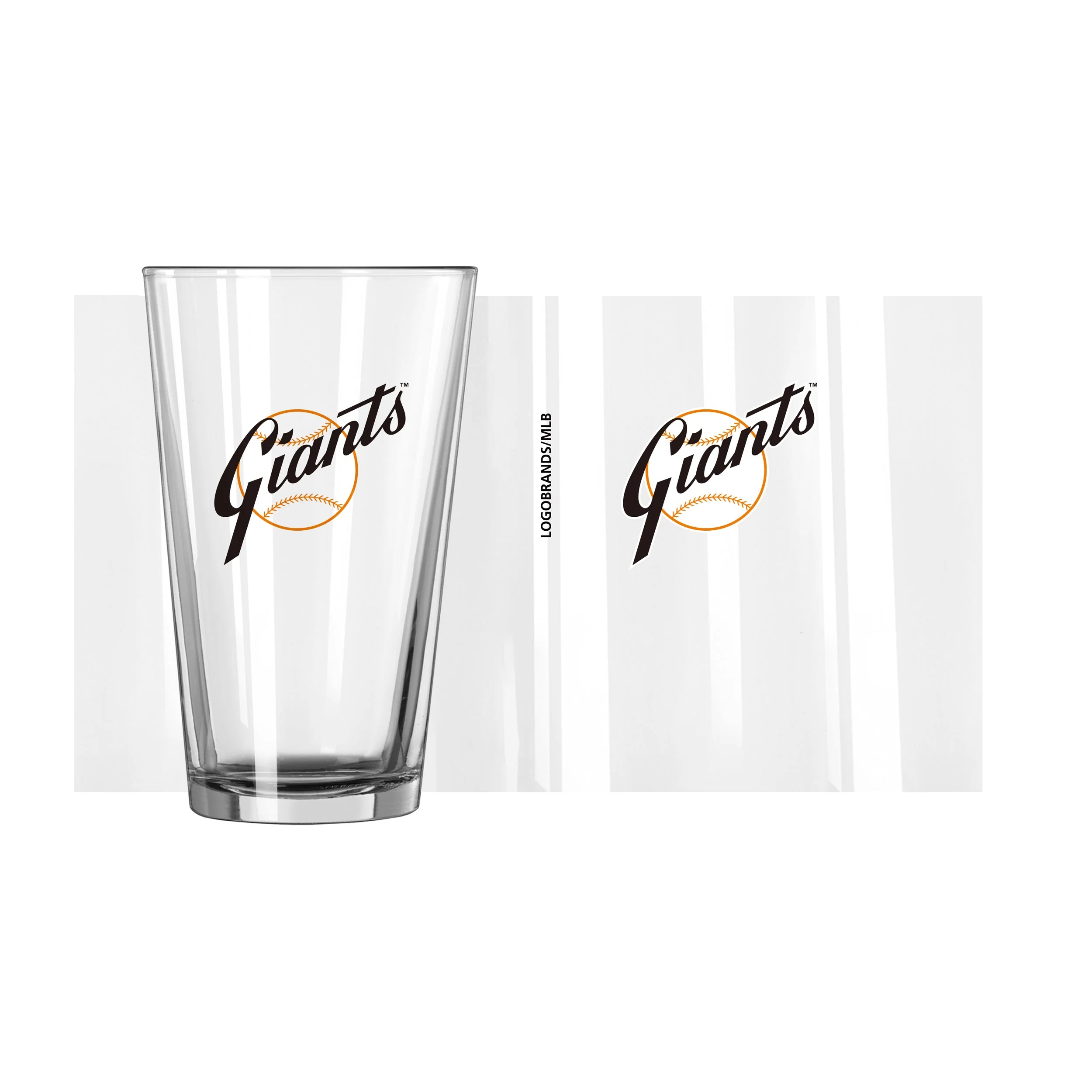 San Francisco Giants 16oz Retro Pint Glass - Image 2