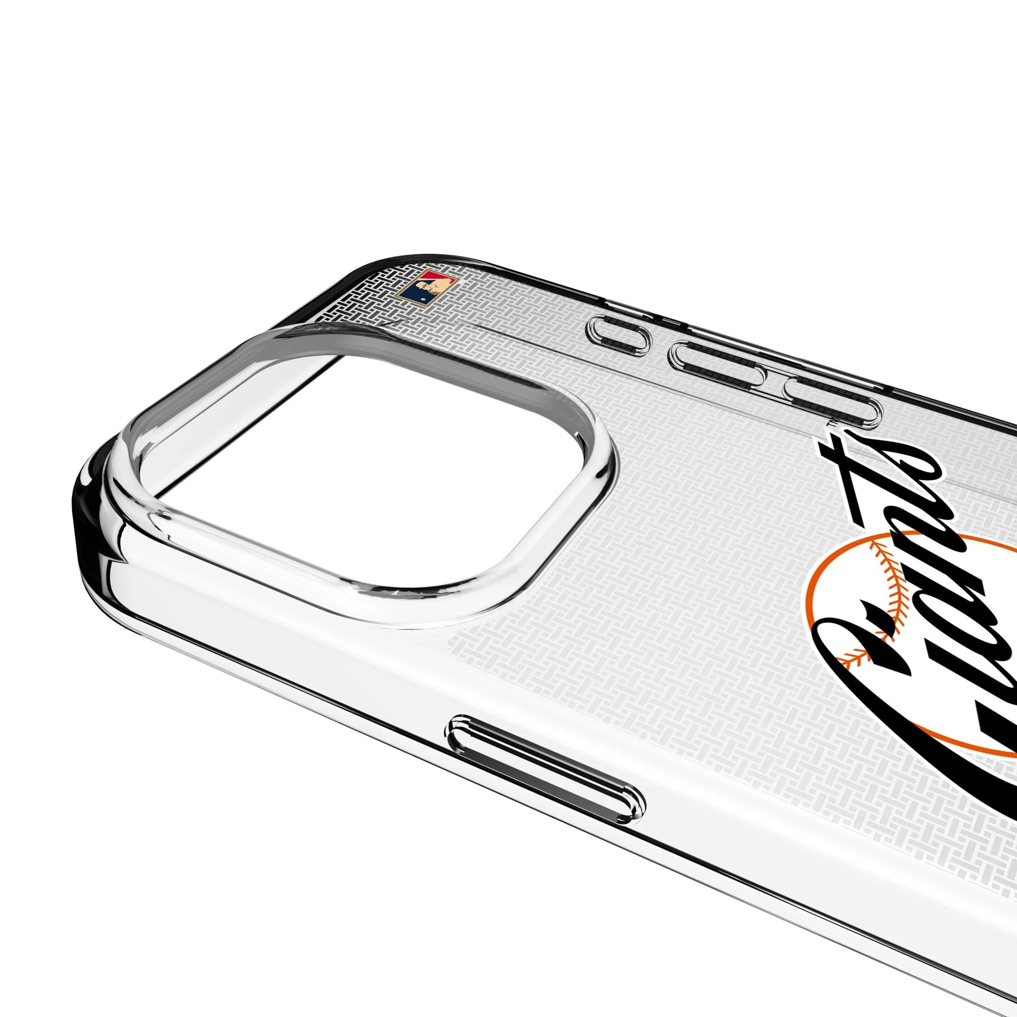 San Francisco Giants 1958-1967 - Cooperstown Collection Linen Clear Phone Case for Apple iPhone - Image 3