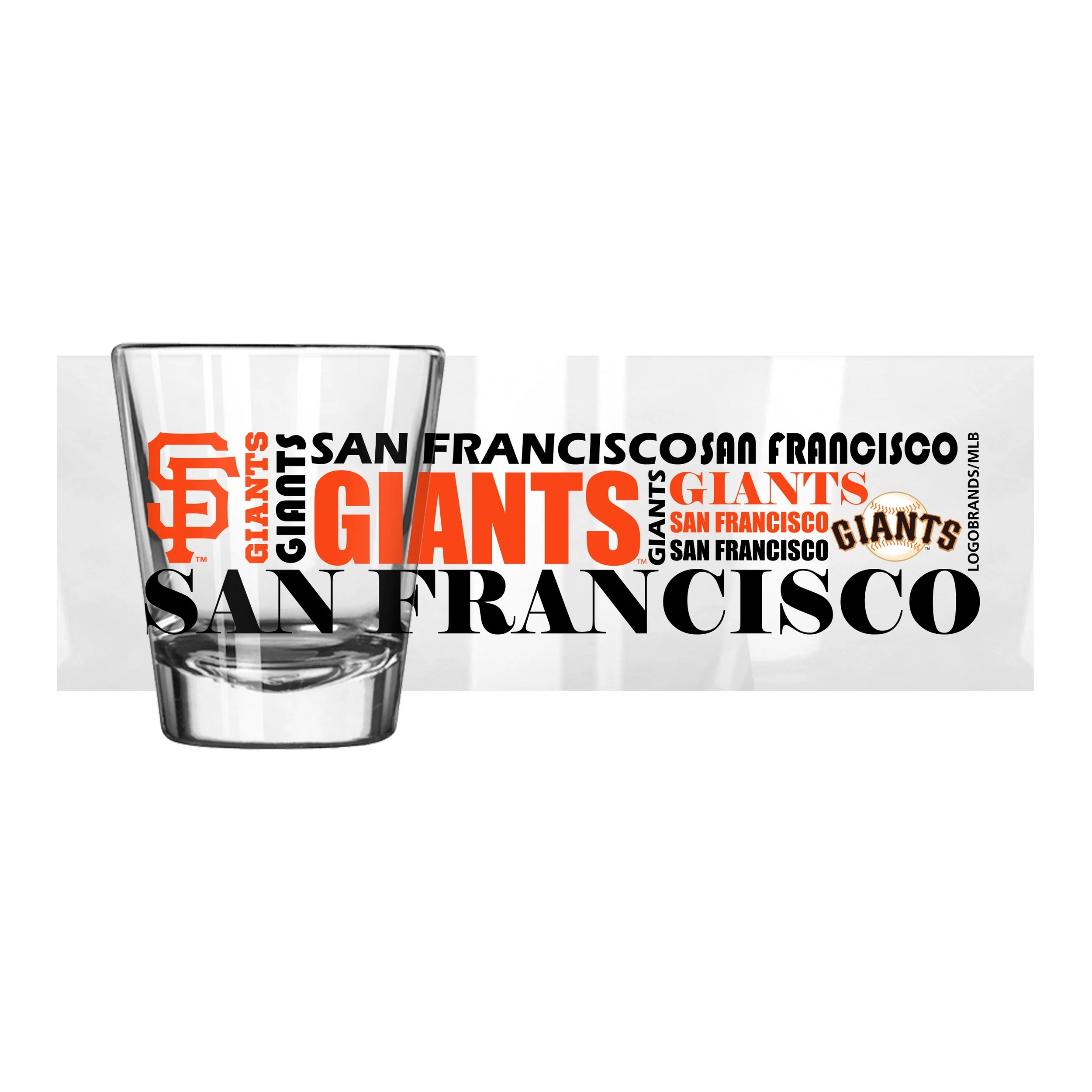 San Francisco Giants 2oz Spirit Shot Glass - Image 2