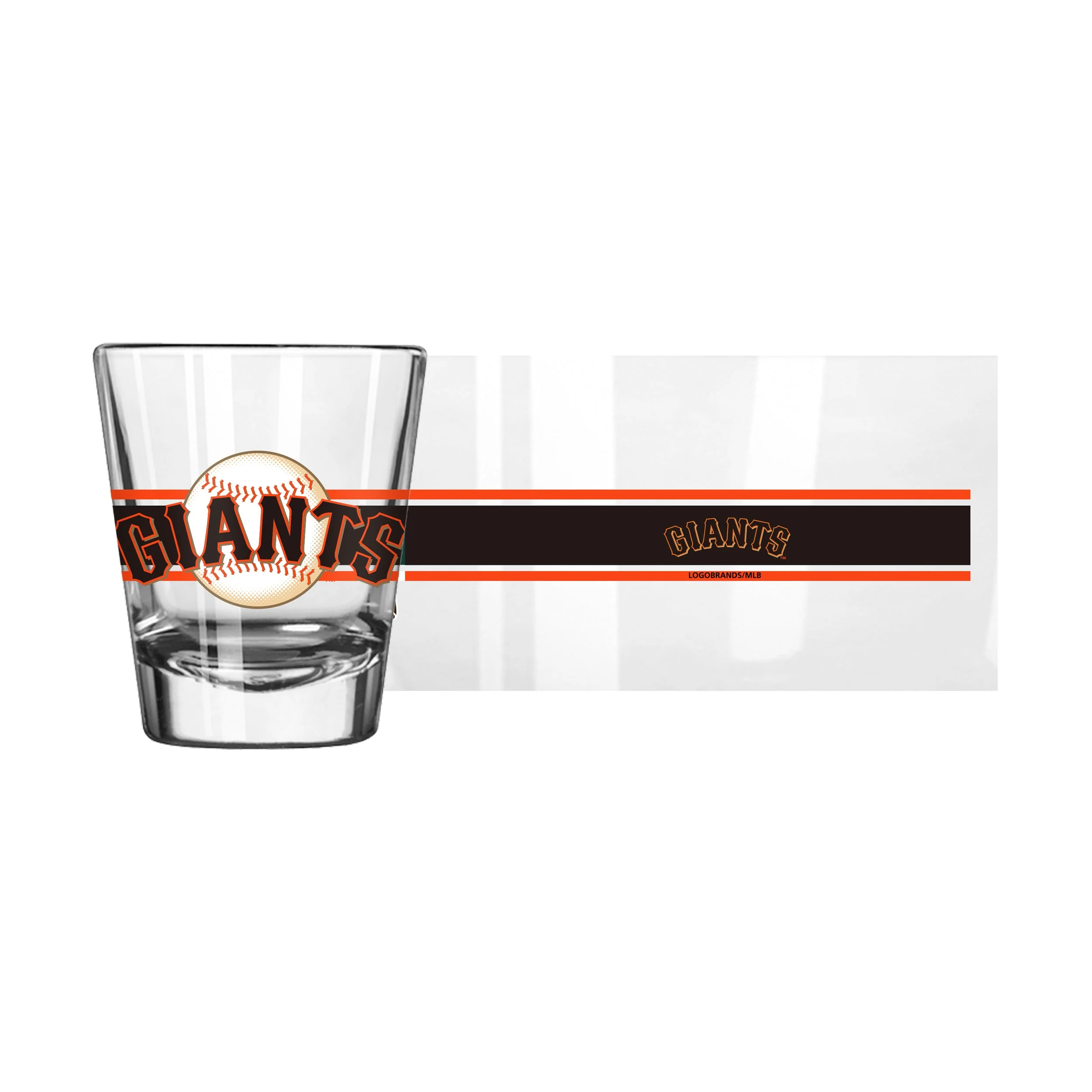 San Francisco Giants 2oz Stripe Shot Glass - Image 2