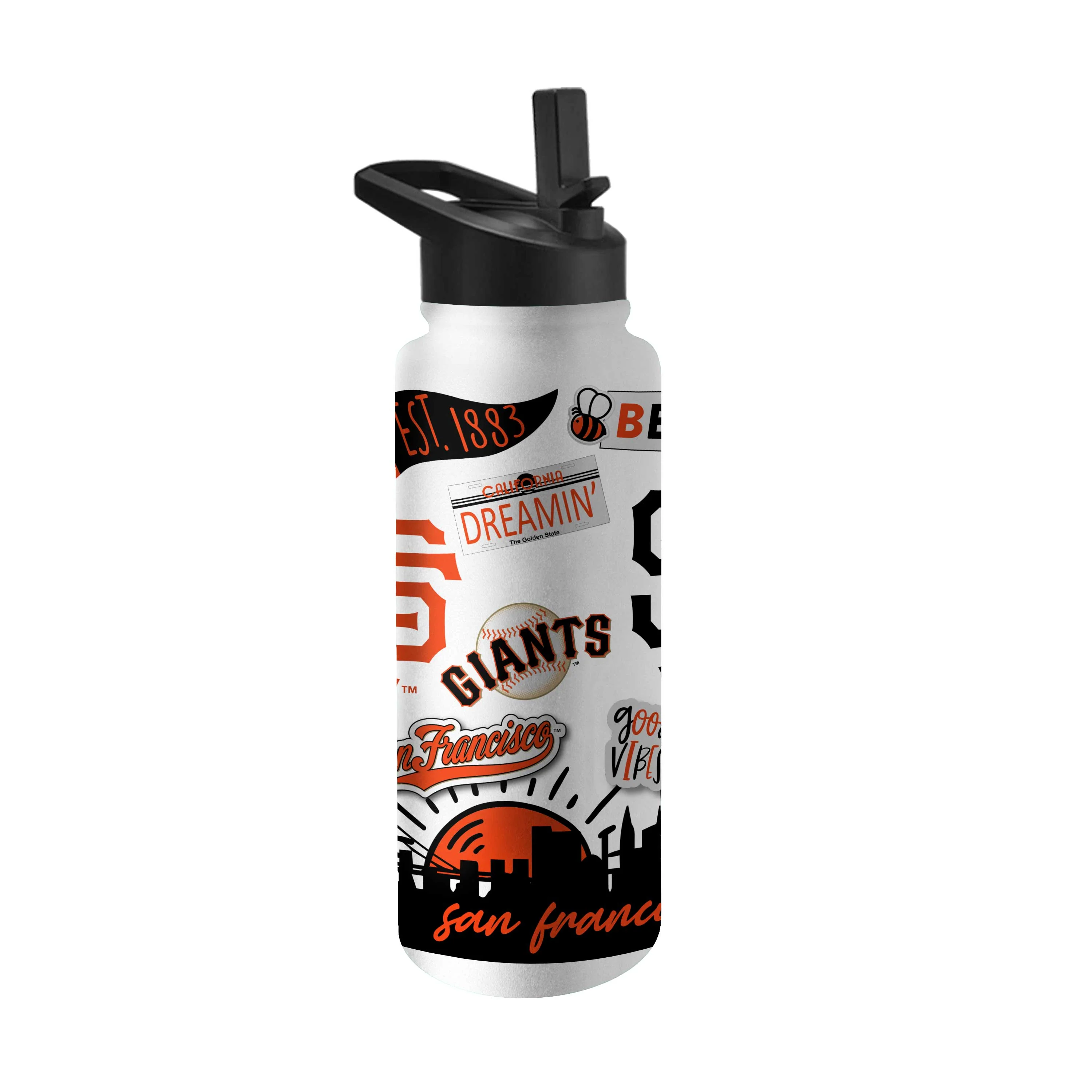 San Francisco Giants 34oz Native Quencher Bottle - Image 2