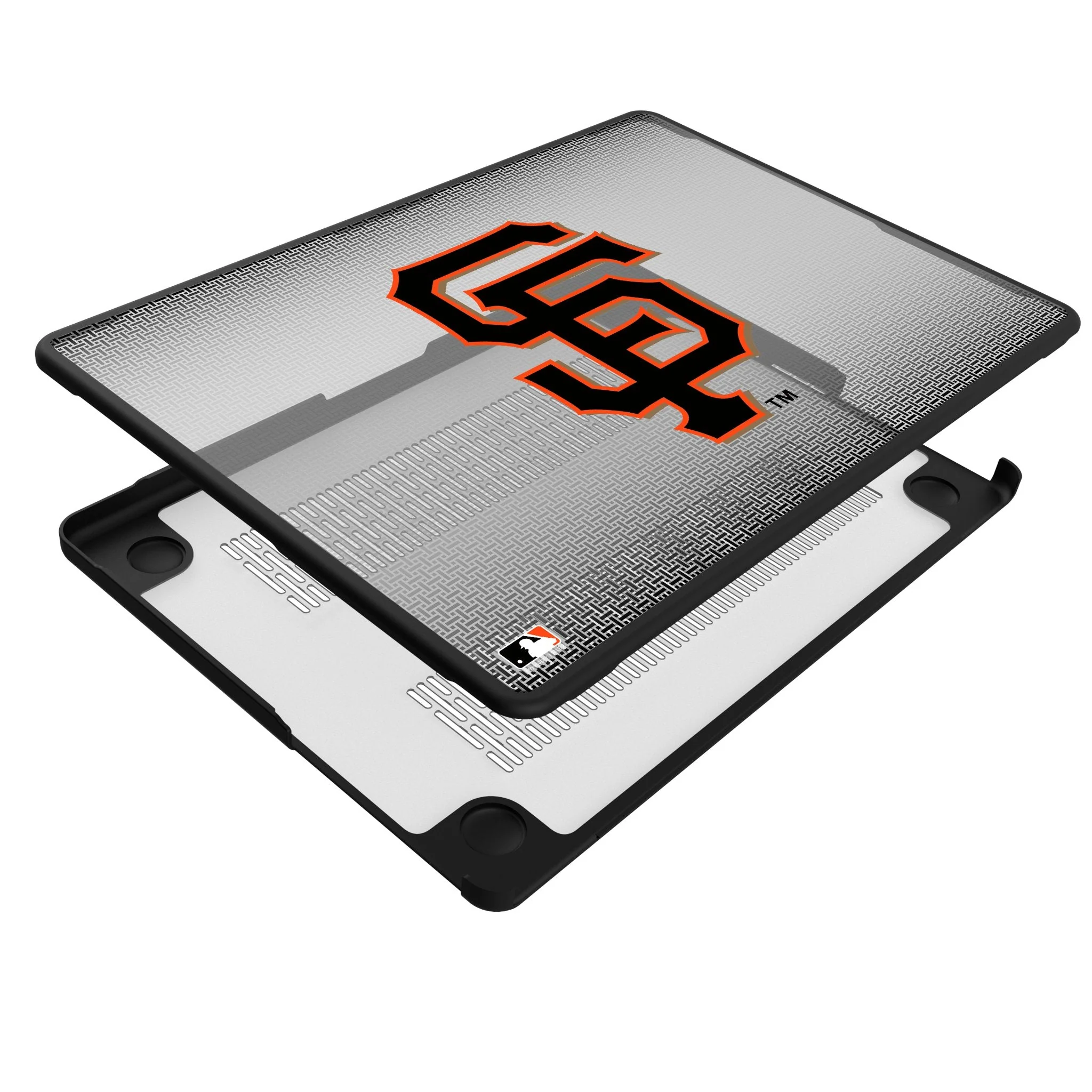 San Francisco Giants Linen Laptop Case for Apple MacBook - Image 4