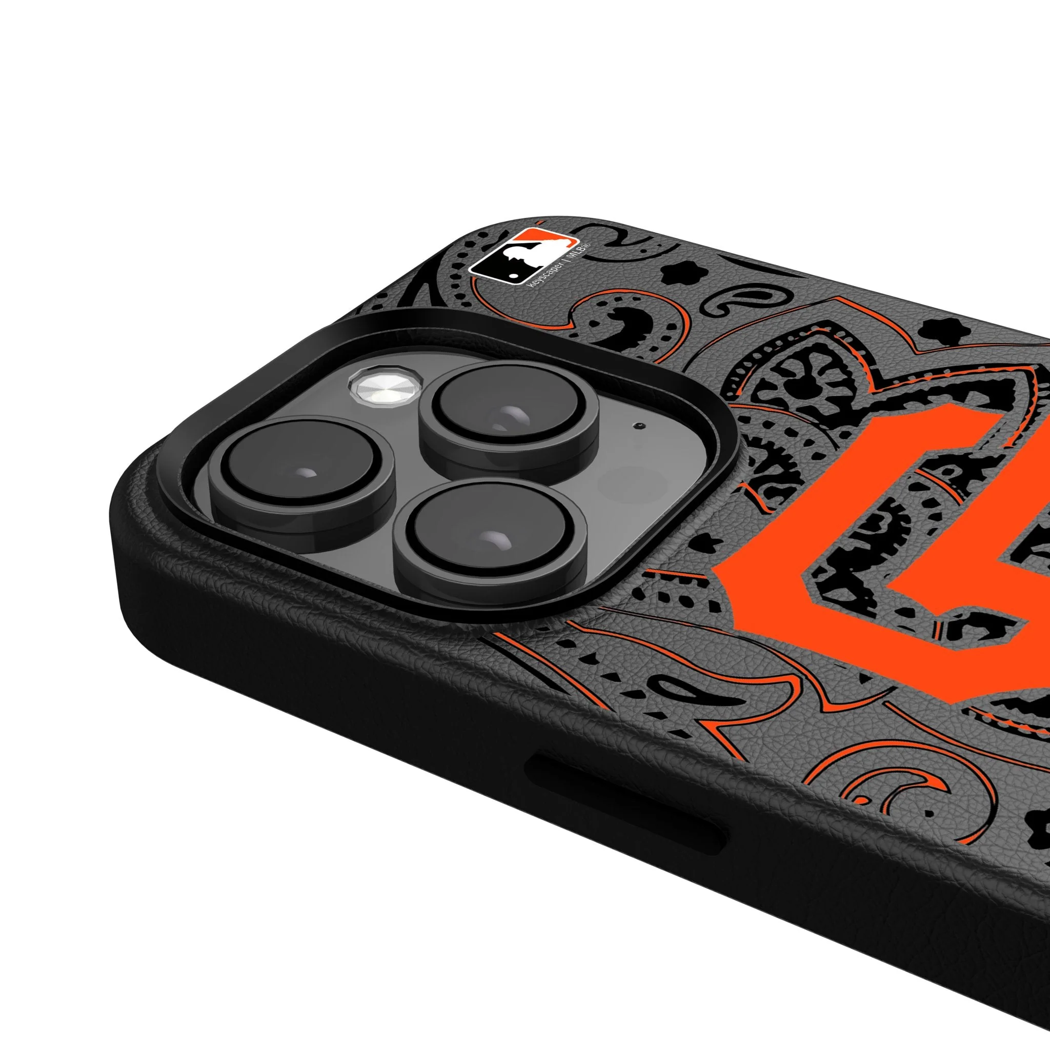 San Francisco Giants Paisley MagSafe Compatible Phone Case for Apple iPhone - Image 4