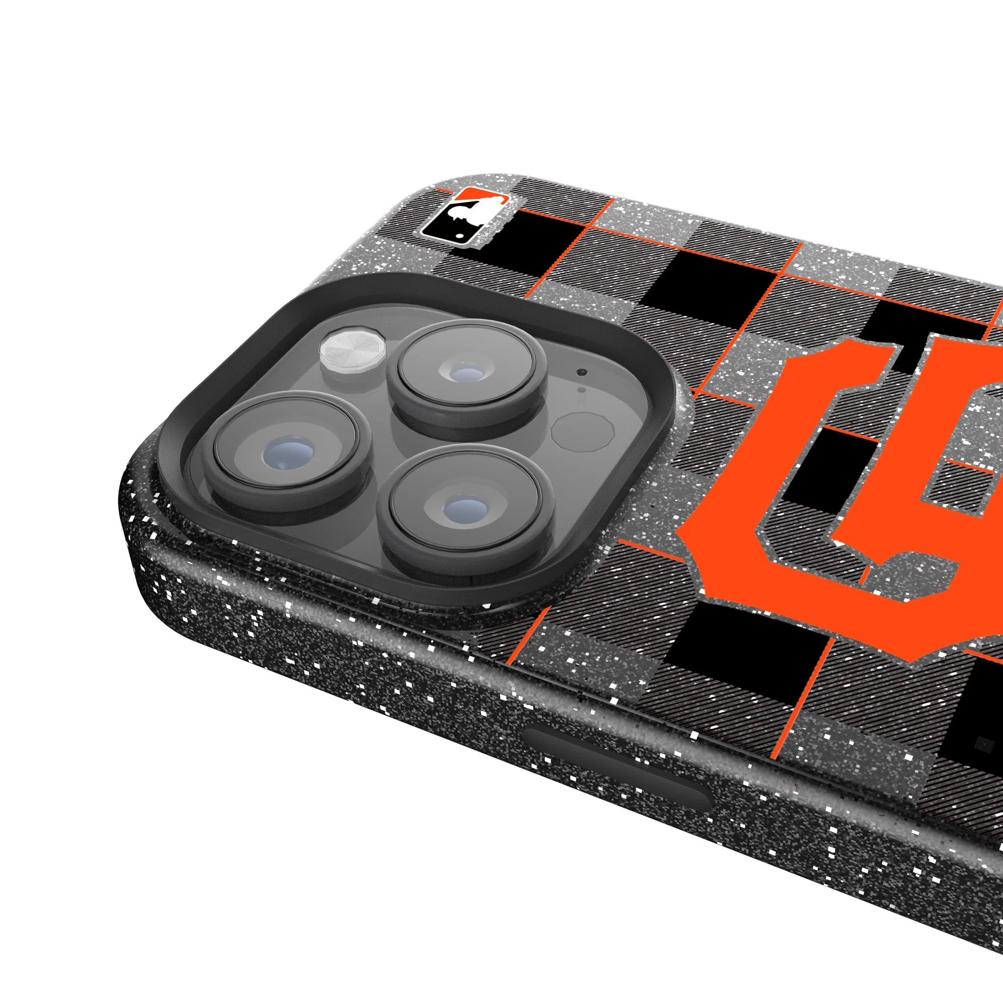 San Francisco Giants Plaid Bling Phone Case - Image 4