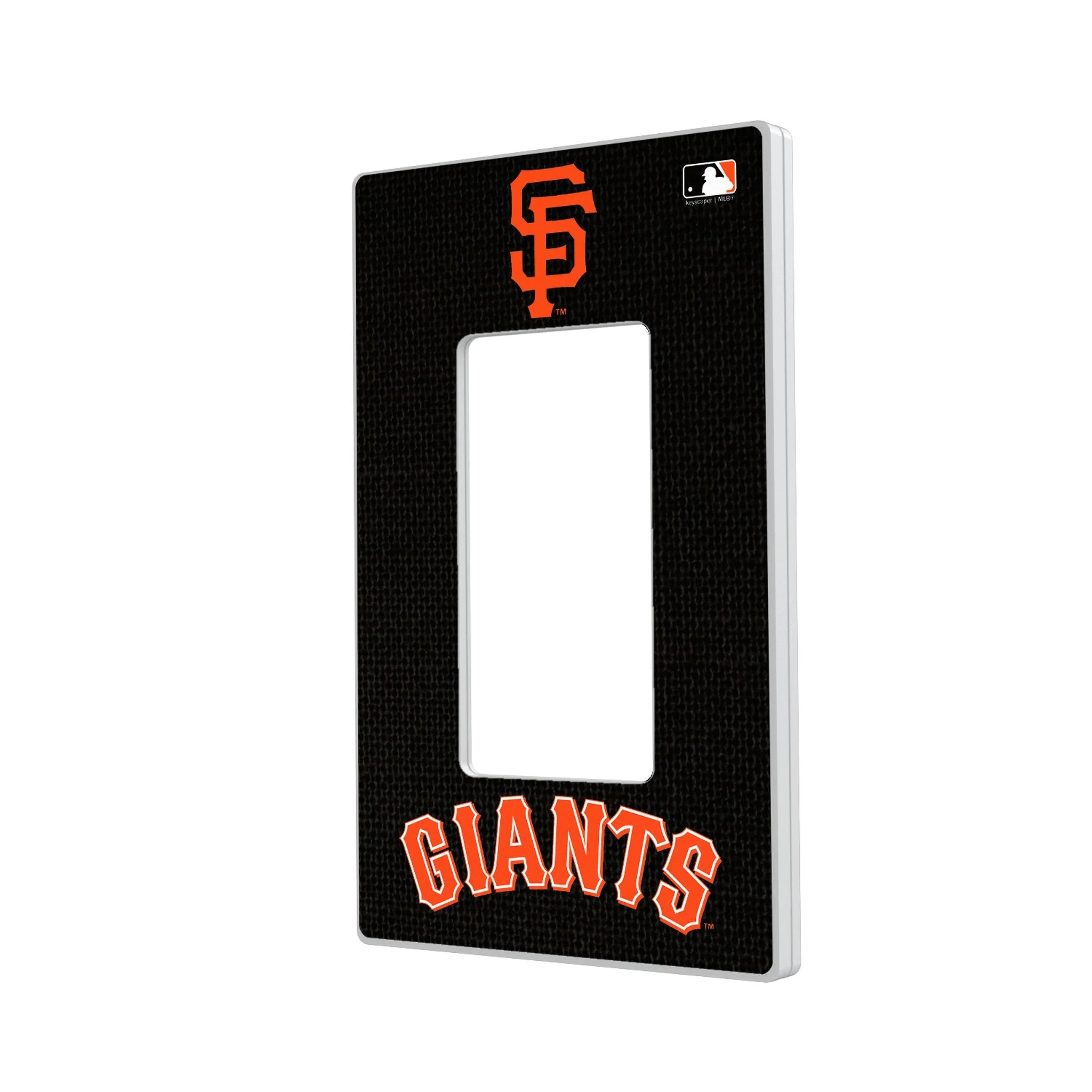 San Francisco Giants Solid Hidden-Screw Light Switch Plate - Image 2