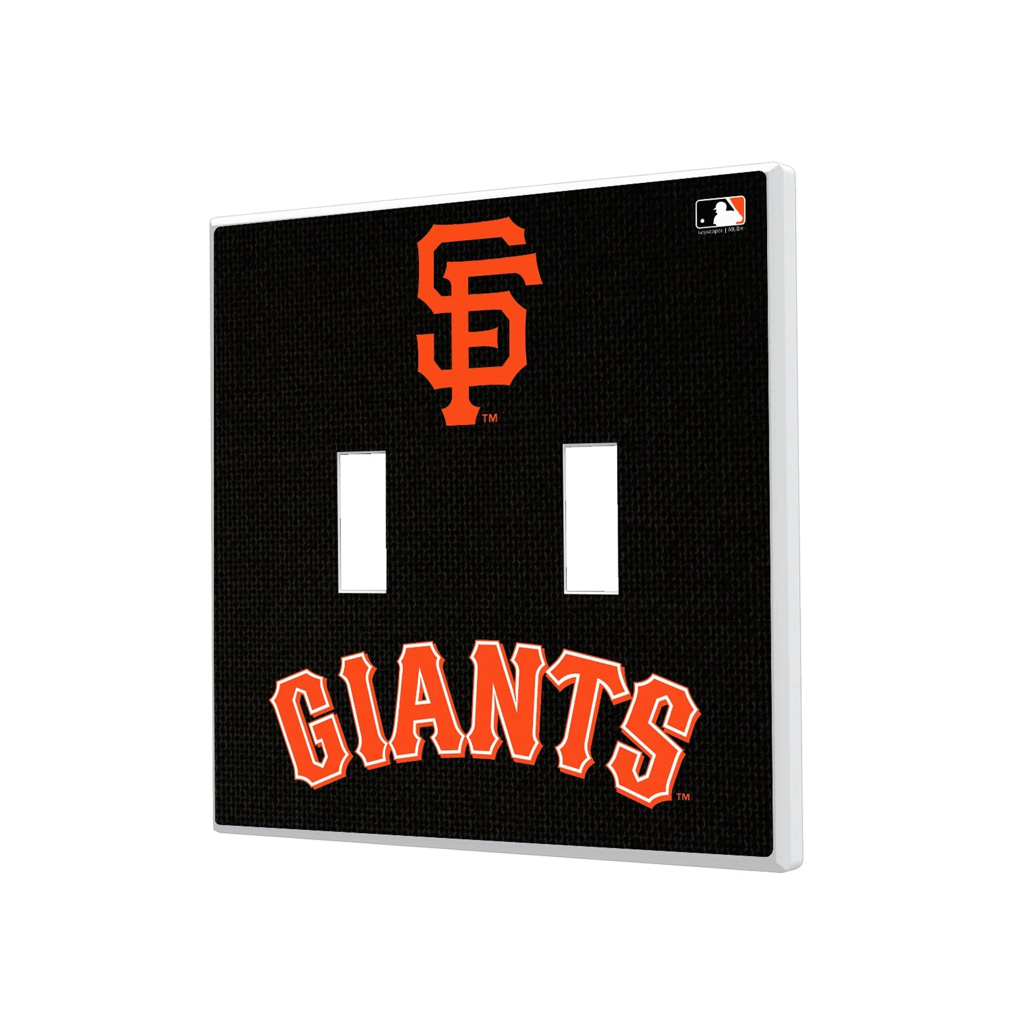 San Francisco Giants Solid Hidden-Screw Light Switch Plate - Image 3