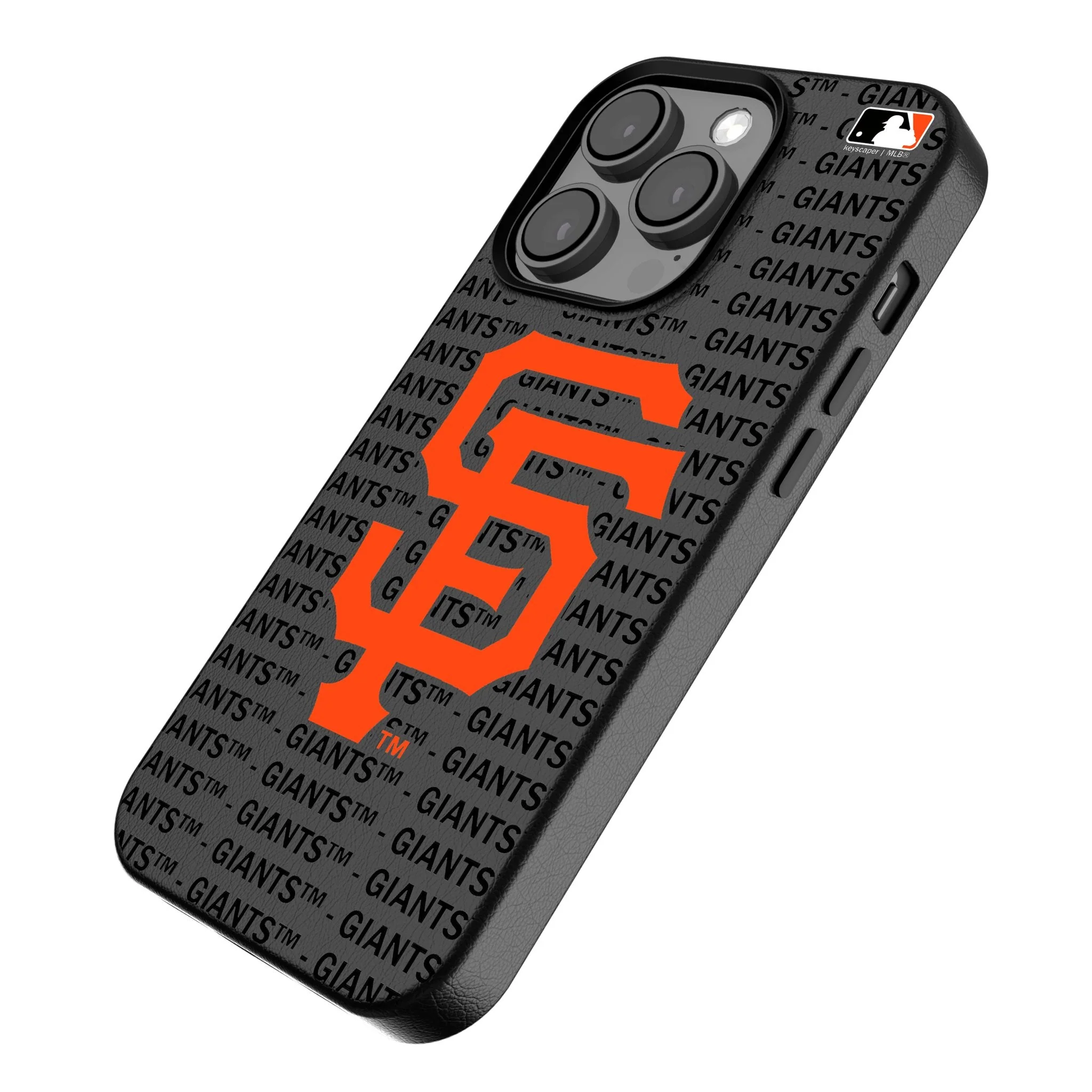 San Francisco Giants Text Backdrop MagSafe Compatible Phone Case for Apple iPhone - Image 2