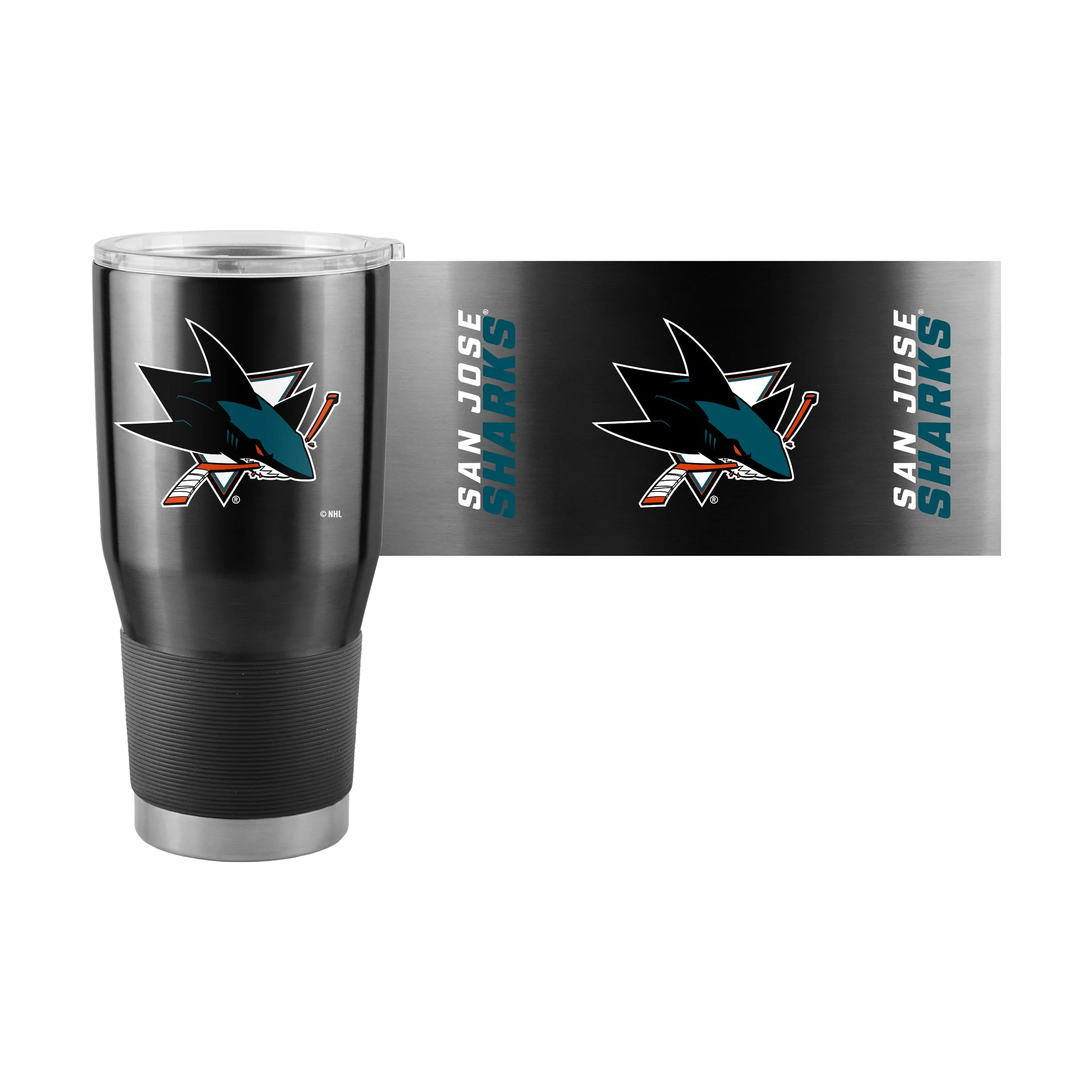 San Jose Sharks 30oz Gameday Stainless Tumbler - Image 2