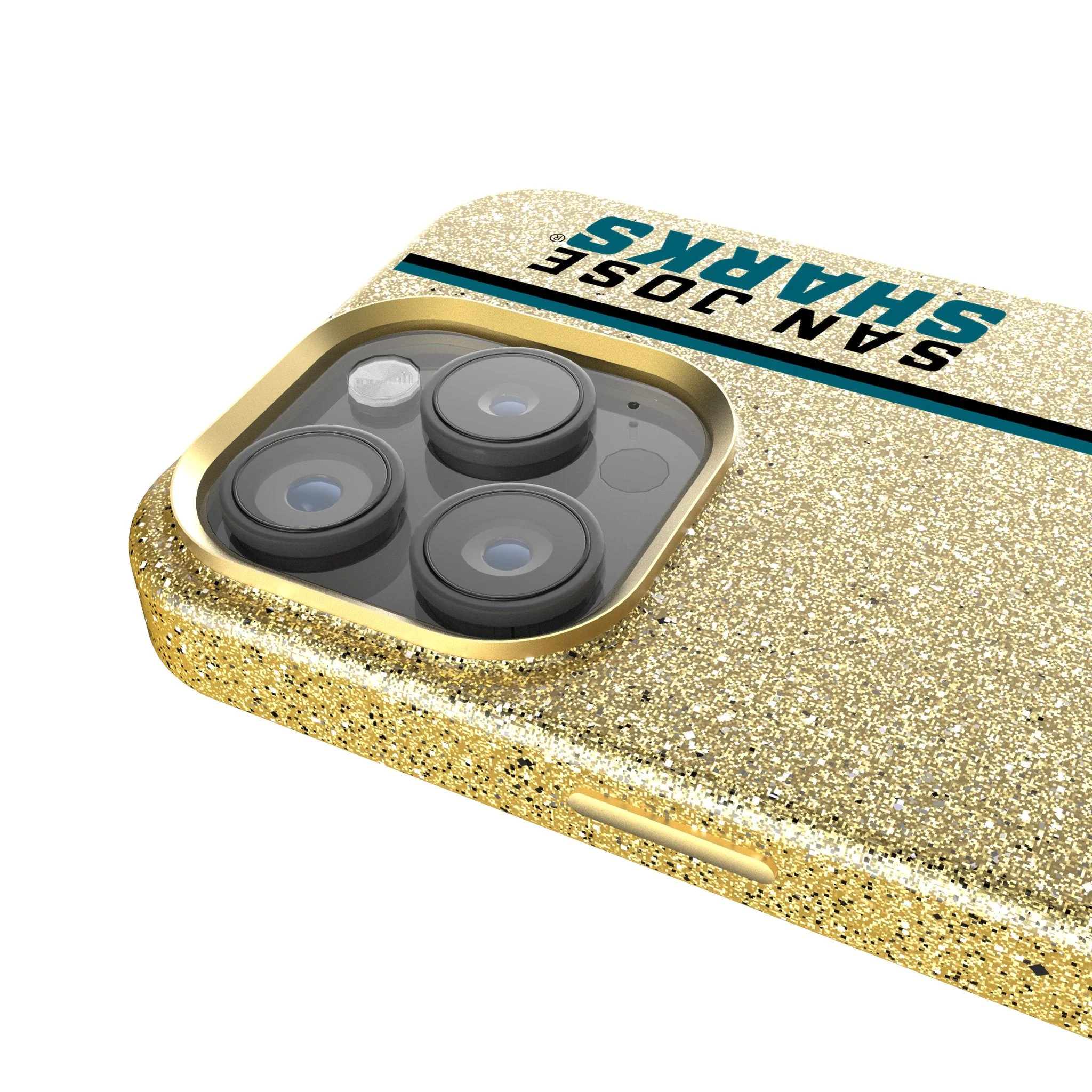 San Jose Sharks Sidebar Bling Phone Case - Image 4