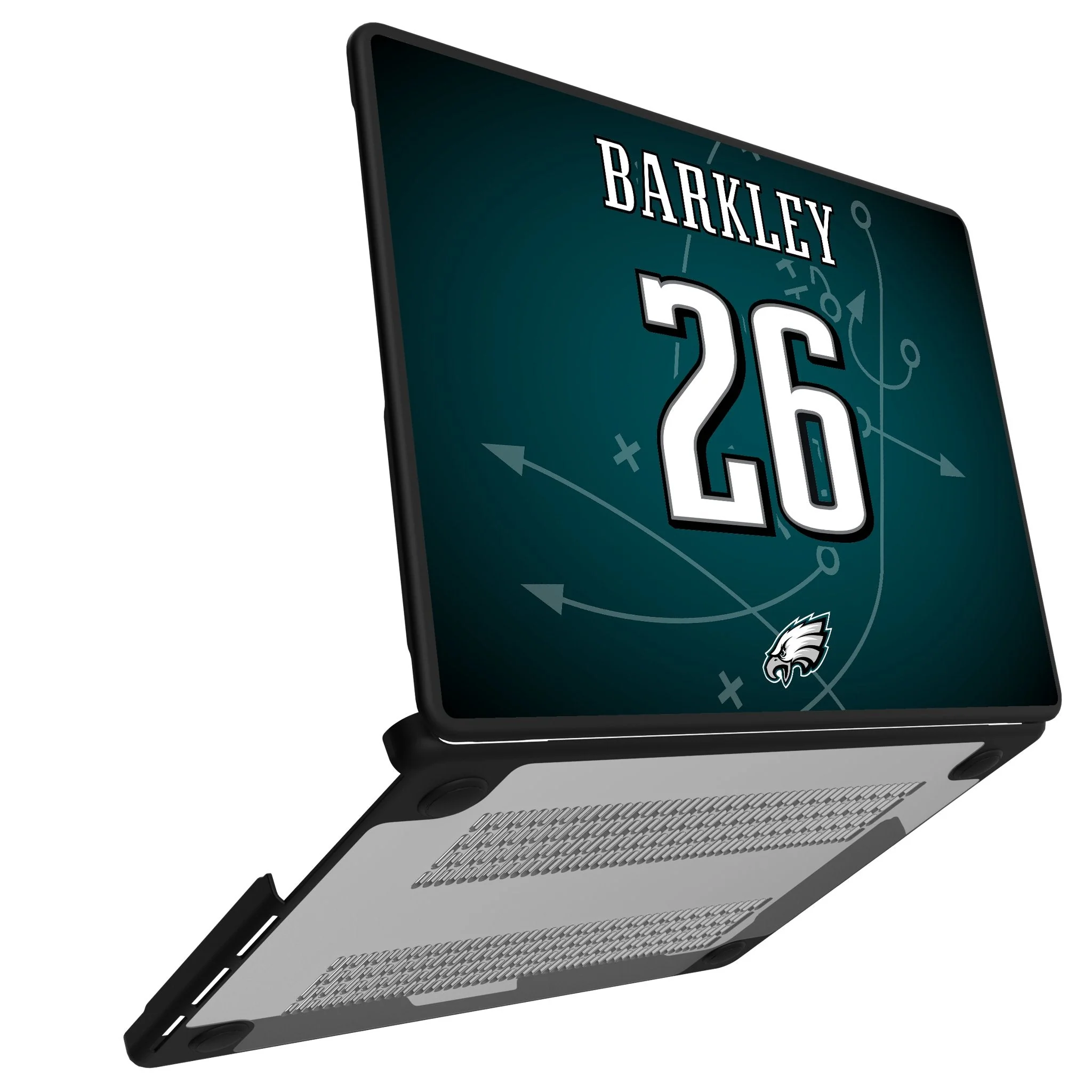 Saquon Barkley Philadelphia Eagles 26 Game Tactic Laptop Case for Apple MacBook - Image 2