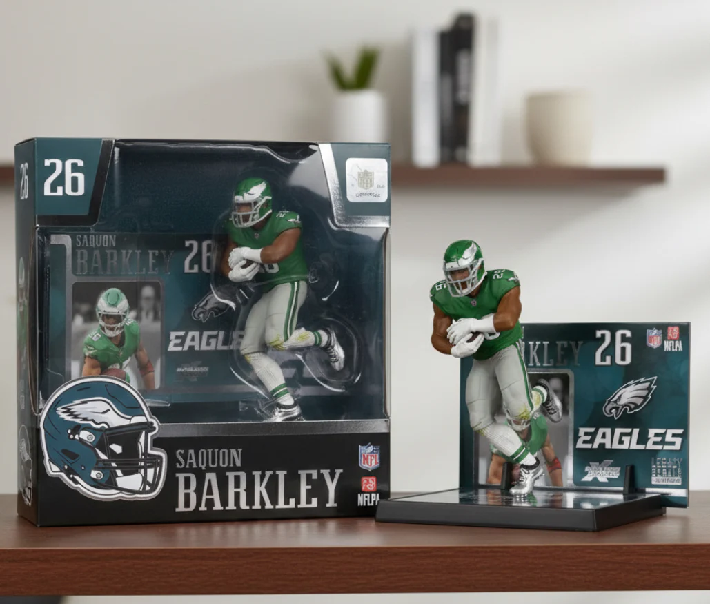 Saquon Barkley (Philadelphia Eagles) (Classic Uniform) NFL 7" Figure McFarlane